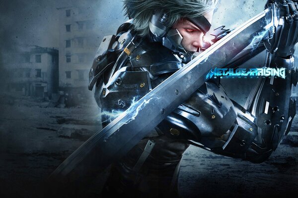 Ninja Cyborg raiden von metal gear rising