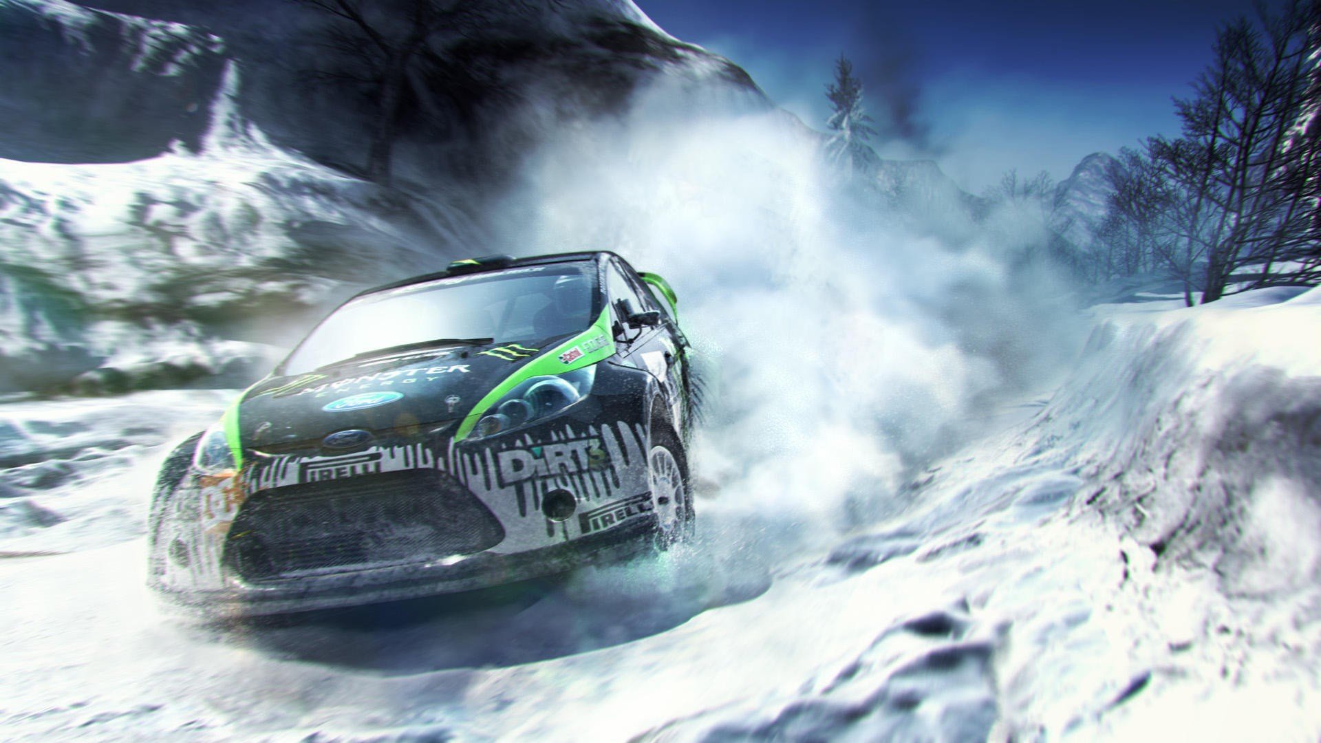 colin mcrae dirt3 ken block inverno foresta