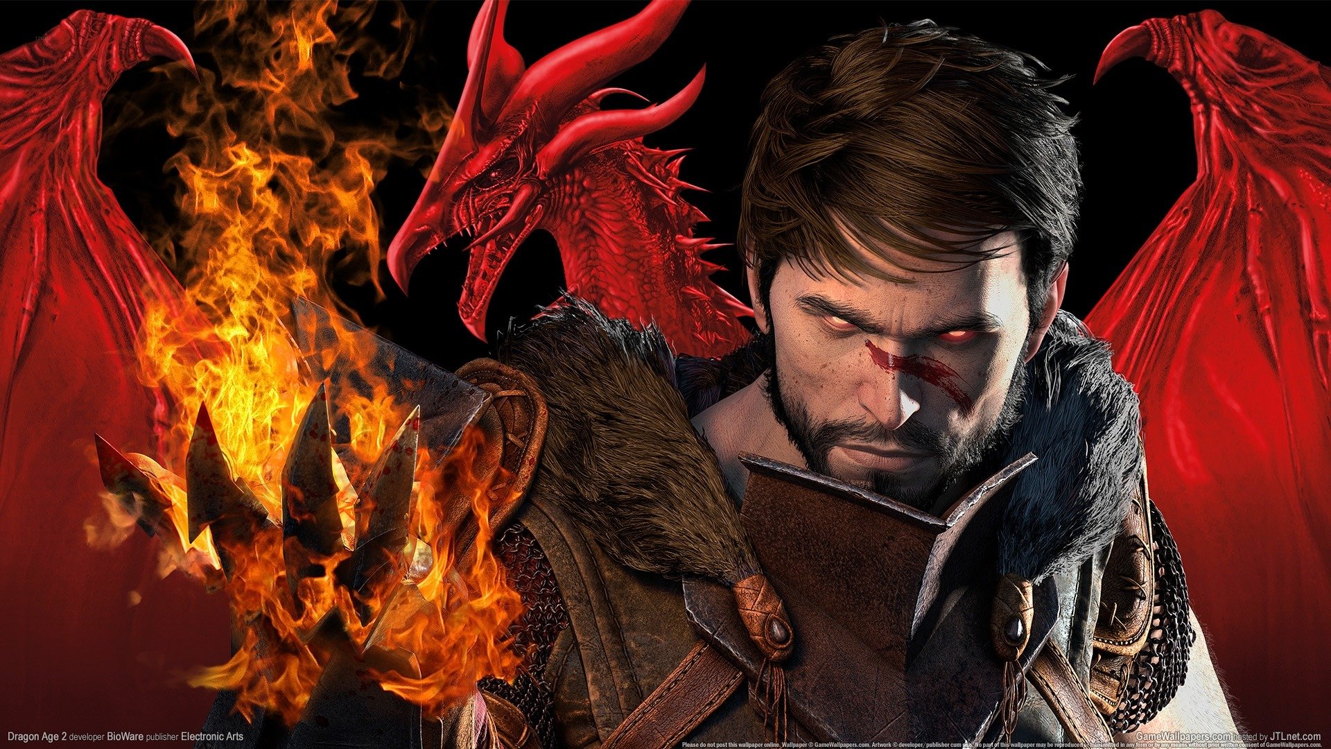 dragon age 2 dragon age 2 bioware flamme