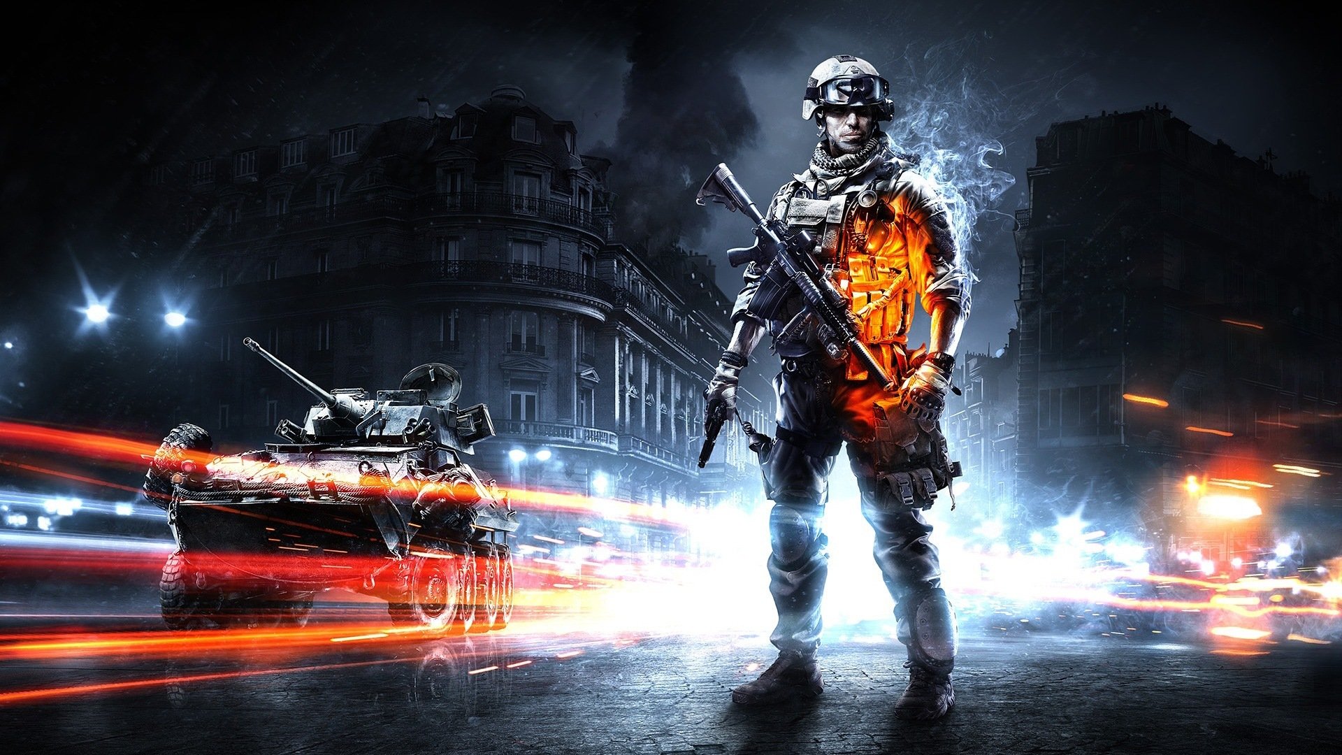 battlefield 3 солдат оружие техника