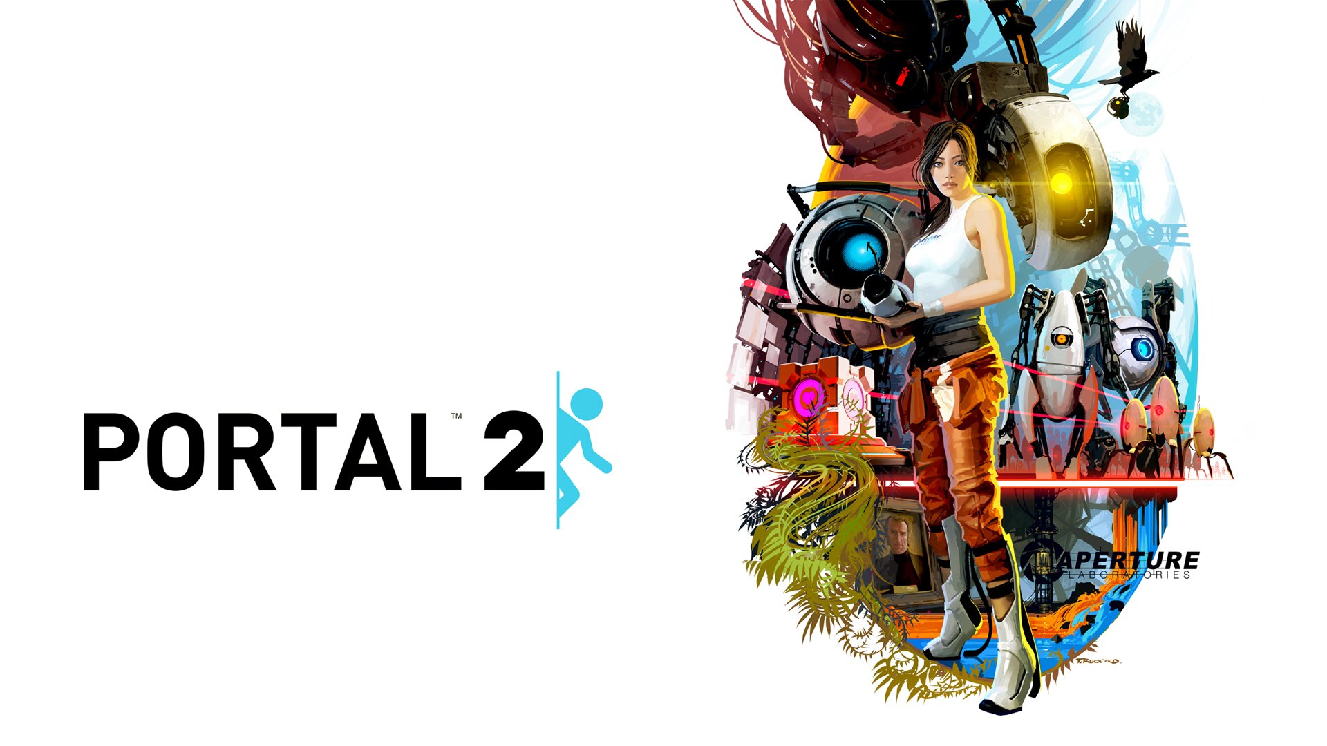 portal portal 2 portal gan chica módulo wheatley glados robots compañero de cubo compañero de cubo torreta