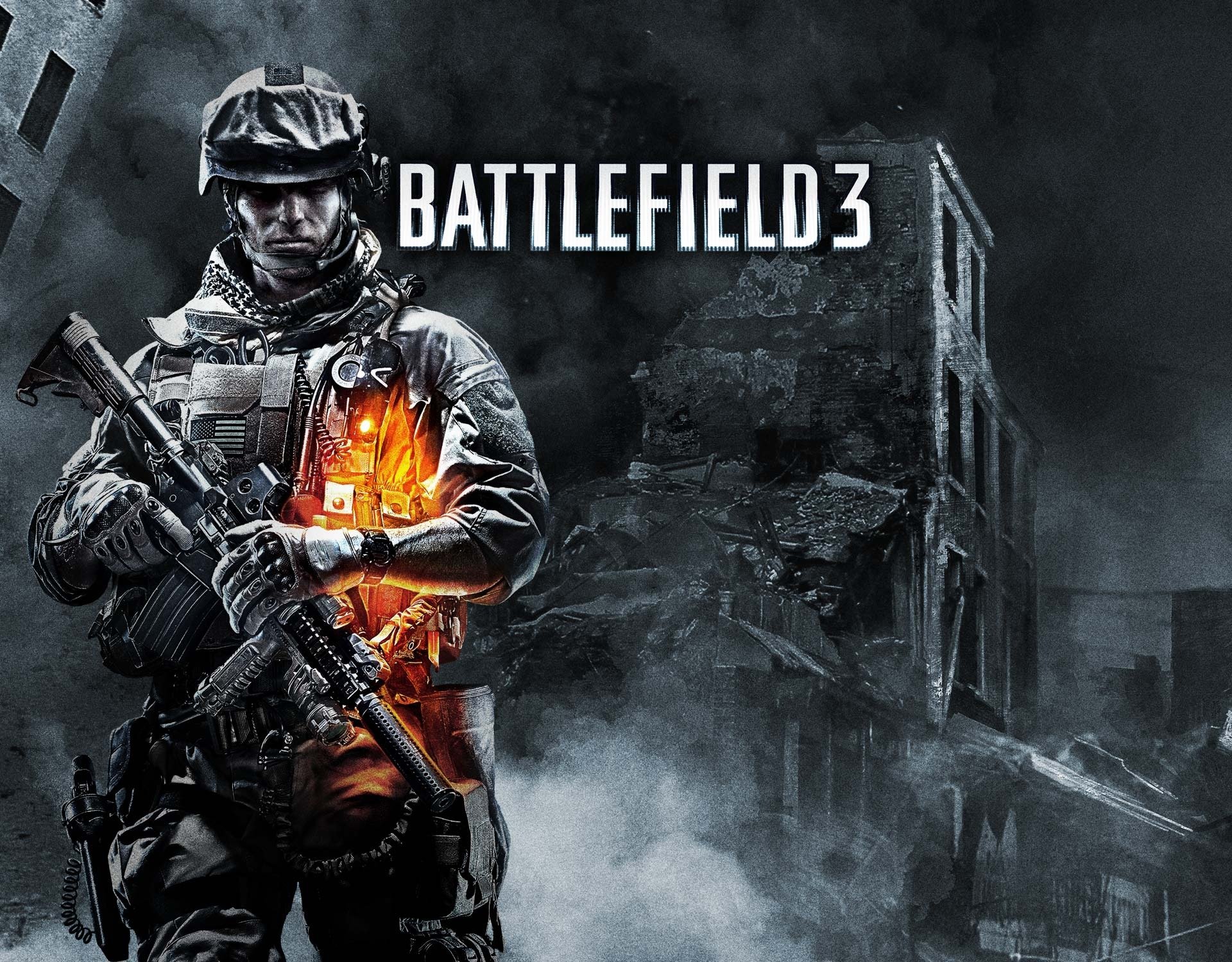 battlefield 3 gra wideo żołnierz broń