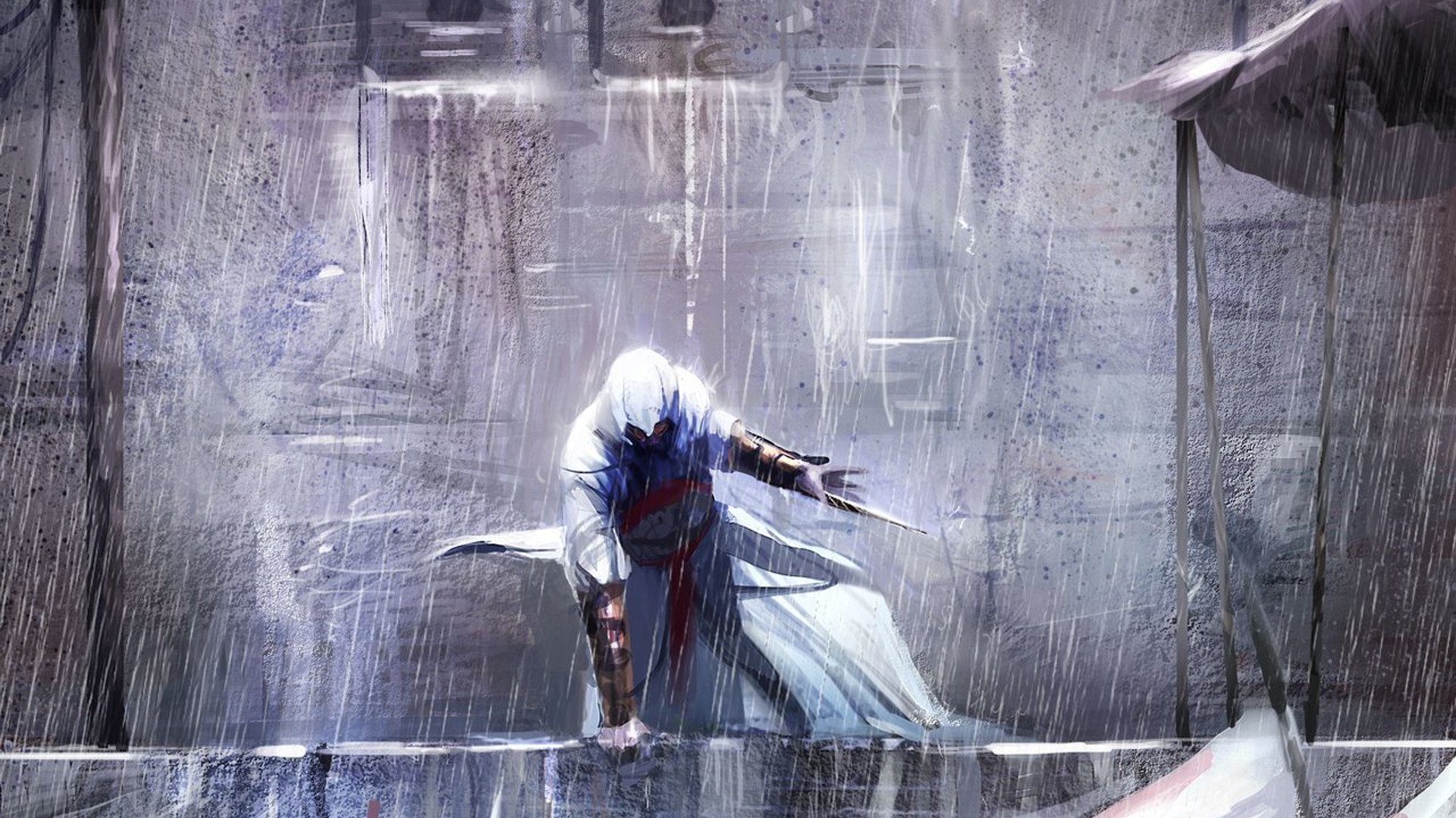 credo del asesino altair dibujo