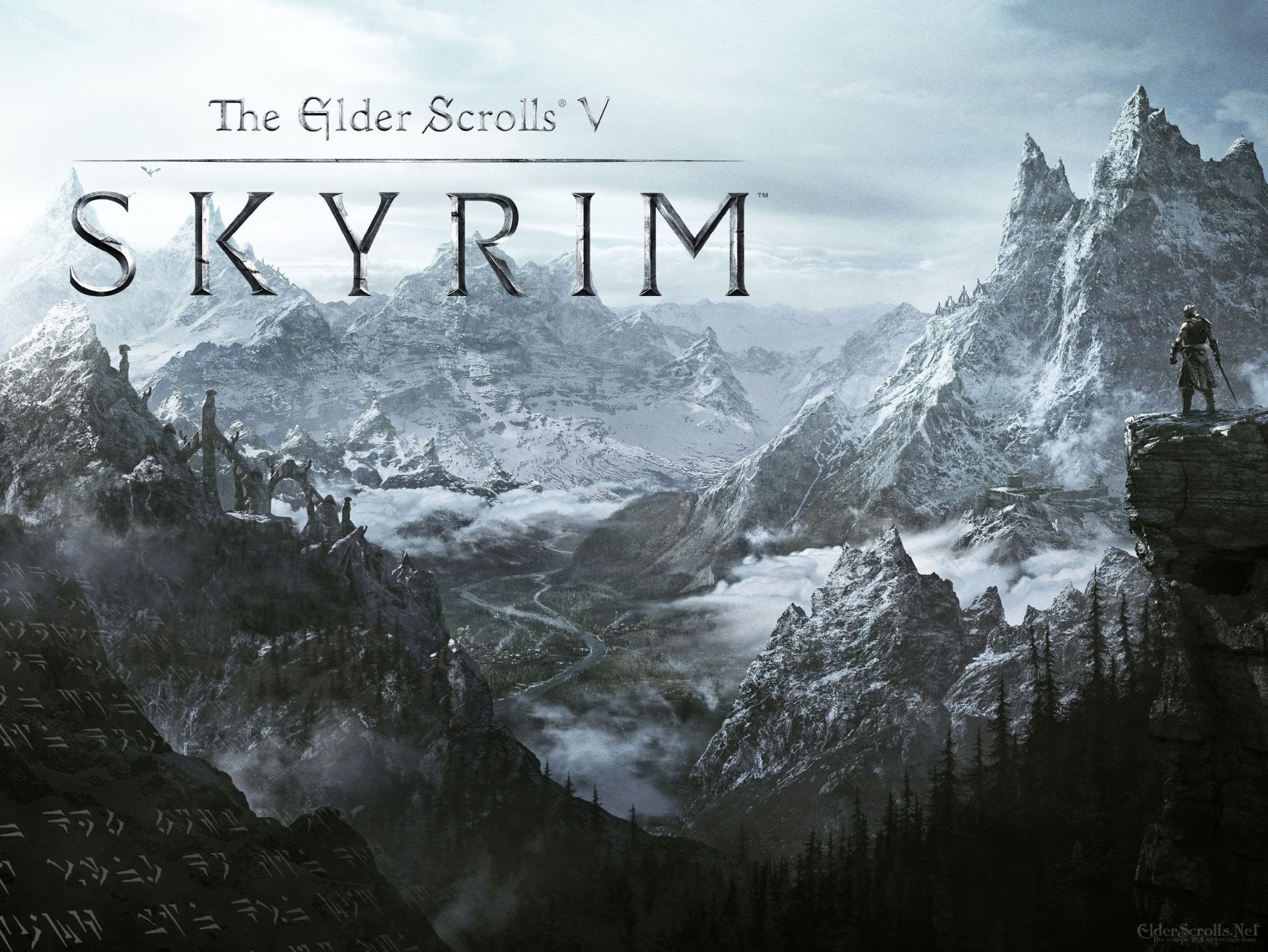 the elder scrolls skyrim skyrim duvakin berge schnee tal