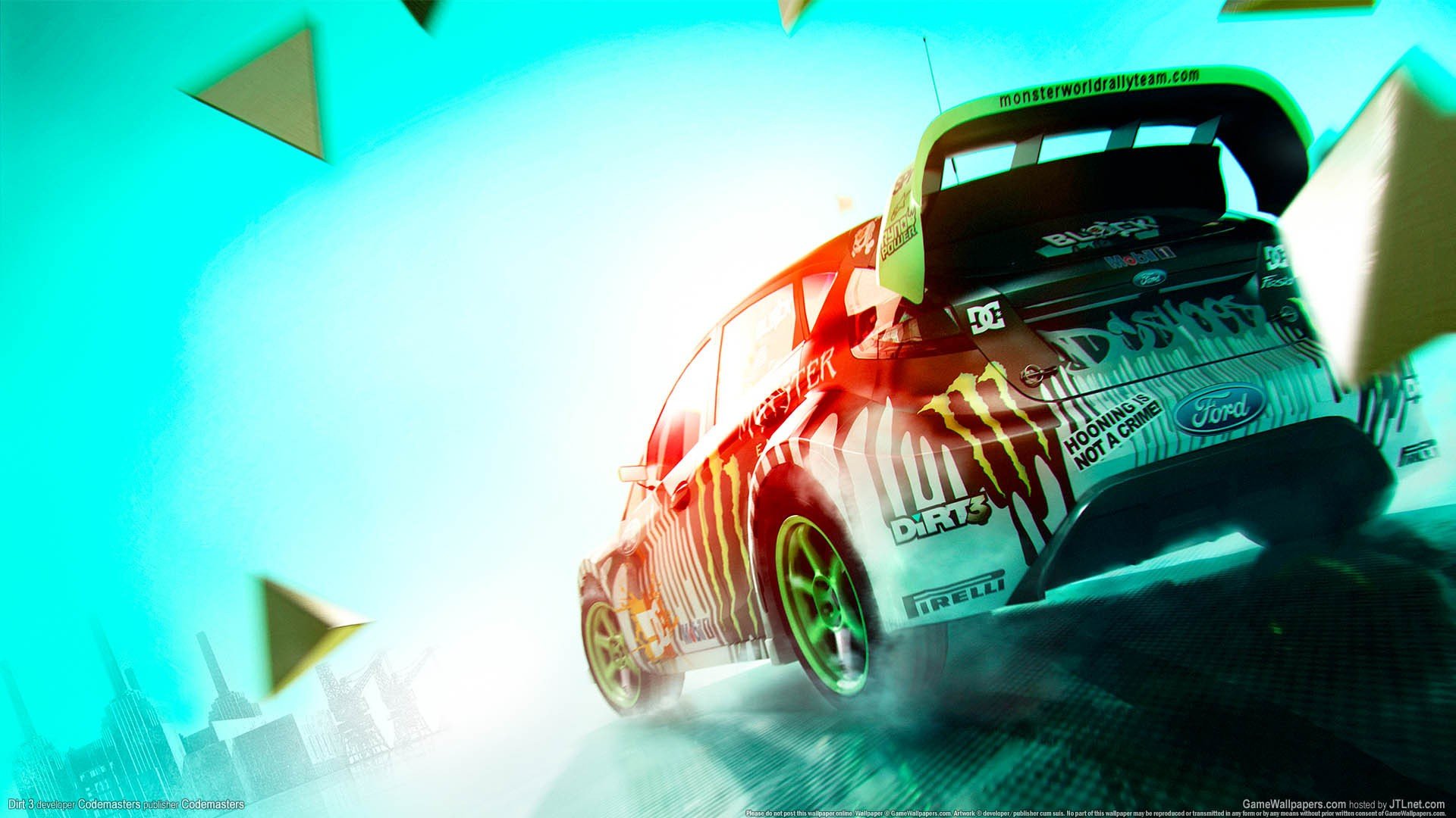 colin mcrae dirt 3 ford fiesta monster energy