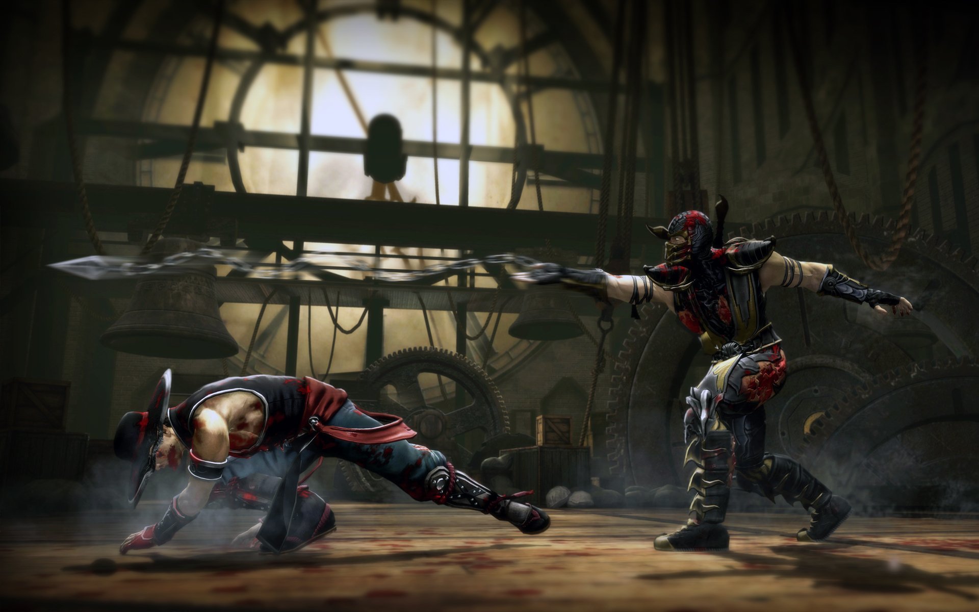 mortal kombat kung lao scorpione mk9 mk2011