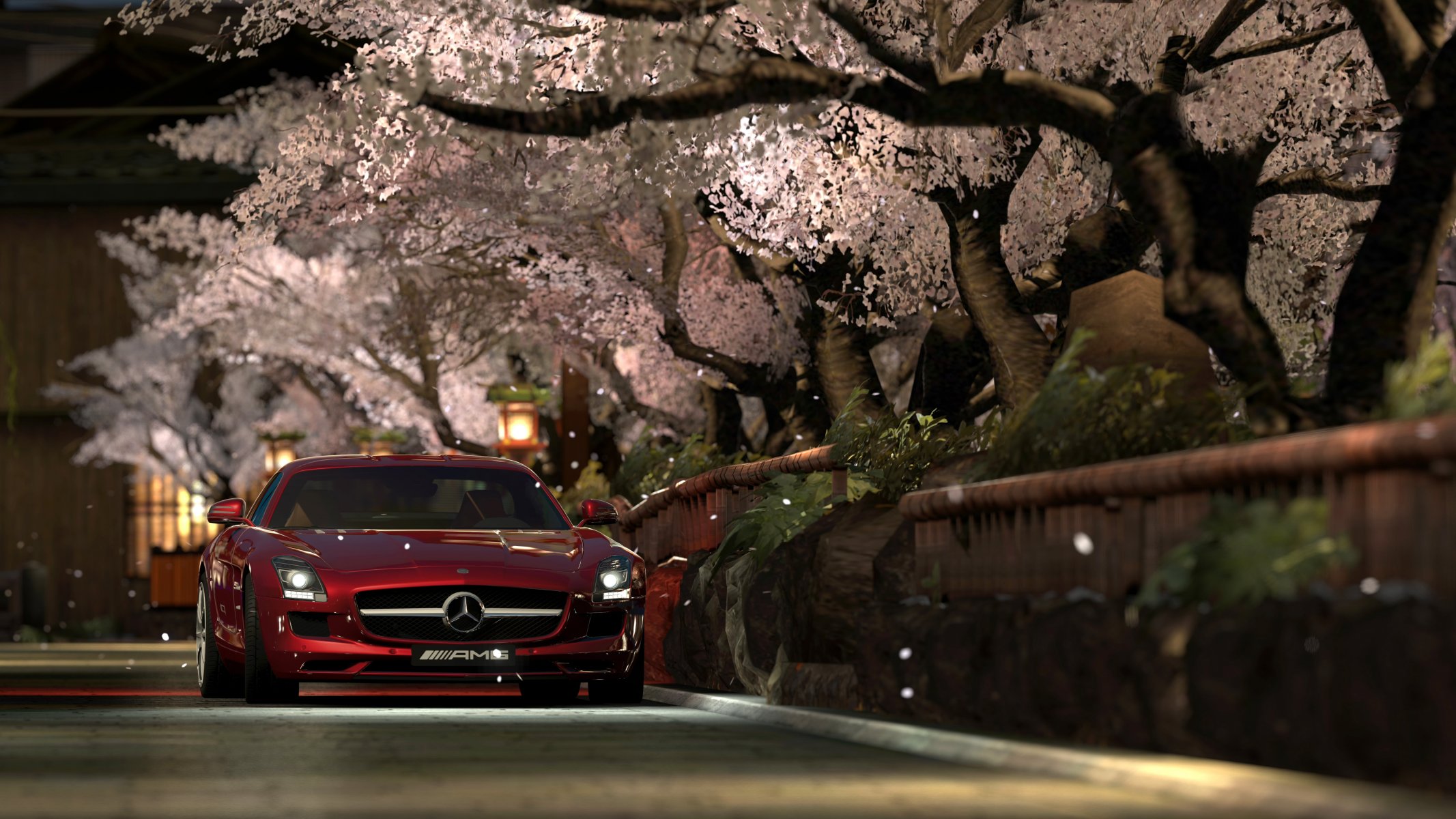 gran turismo 5 режим фото киотского сиракава mercedes-benz sls amg