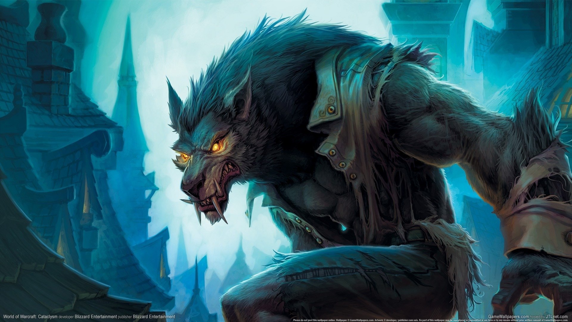 world of warcraft cataclysm worgen gilneas blizzard