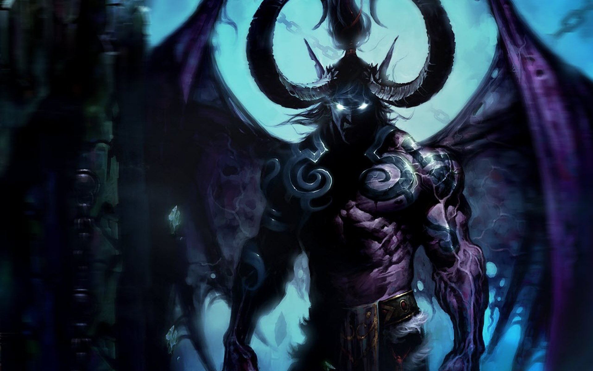 wow world of warcraft illidan demon