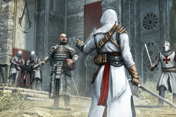 Altair bereitet sich auf den Kampf gegen die Templer vor