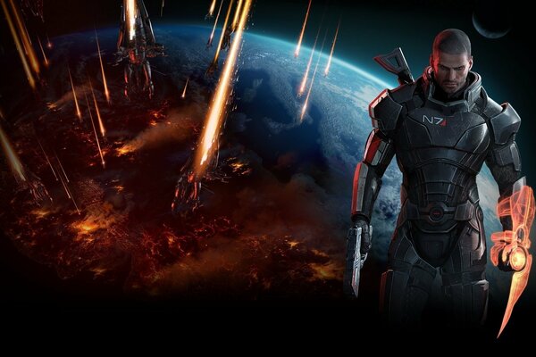 The spectacular Shepard is a captain in the masses