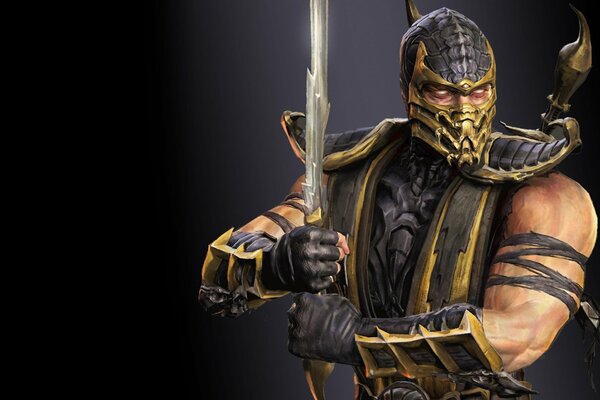 Ninja Scorpion de mortal kombat