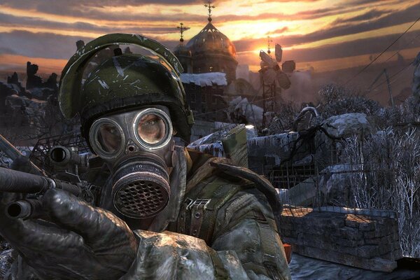 Selfie Stalker en el metro 2033