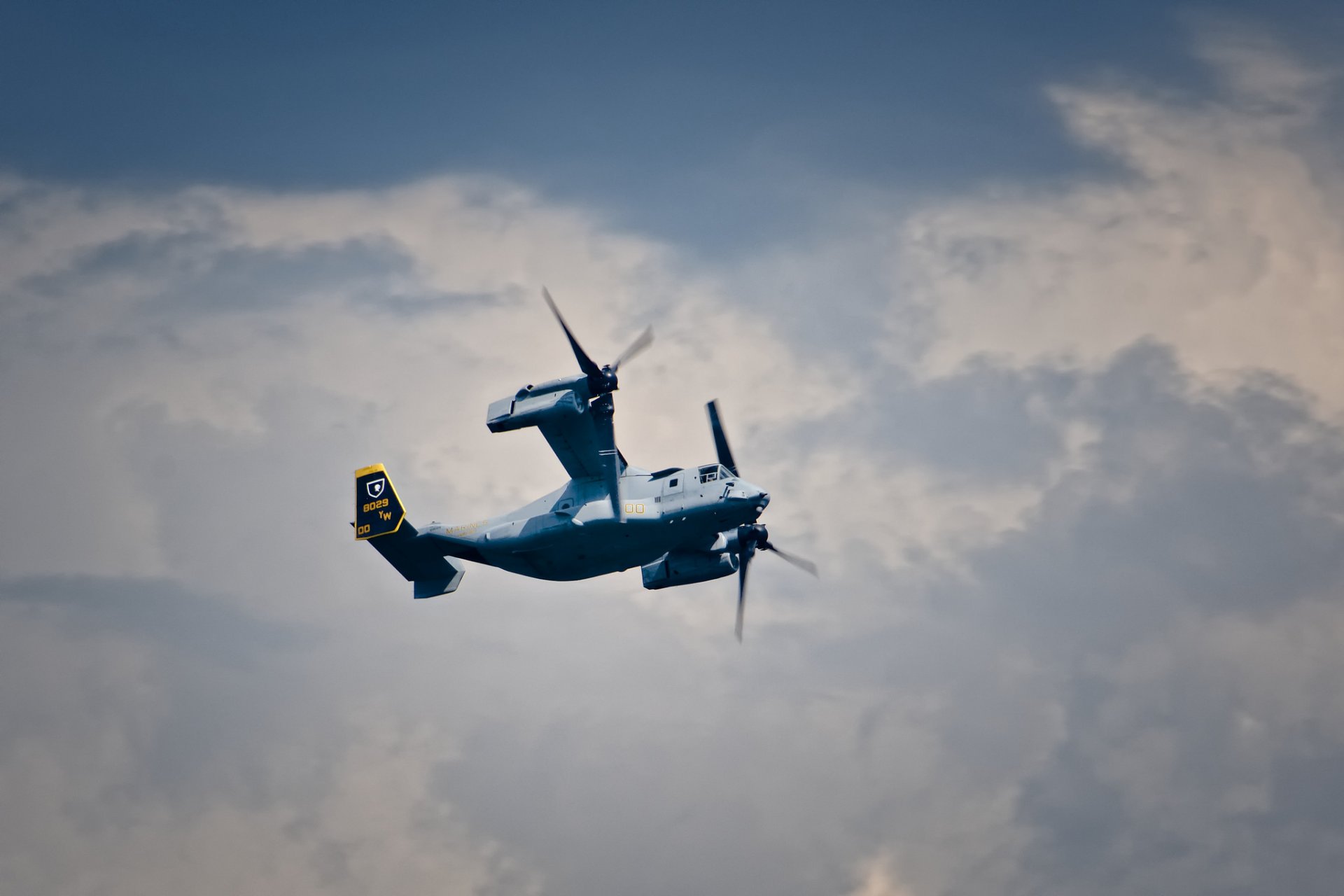 bell v-22 águila pescadora transporte convertiplano vuelo