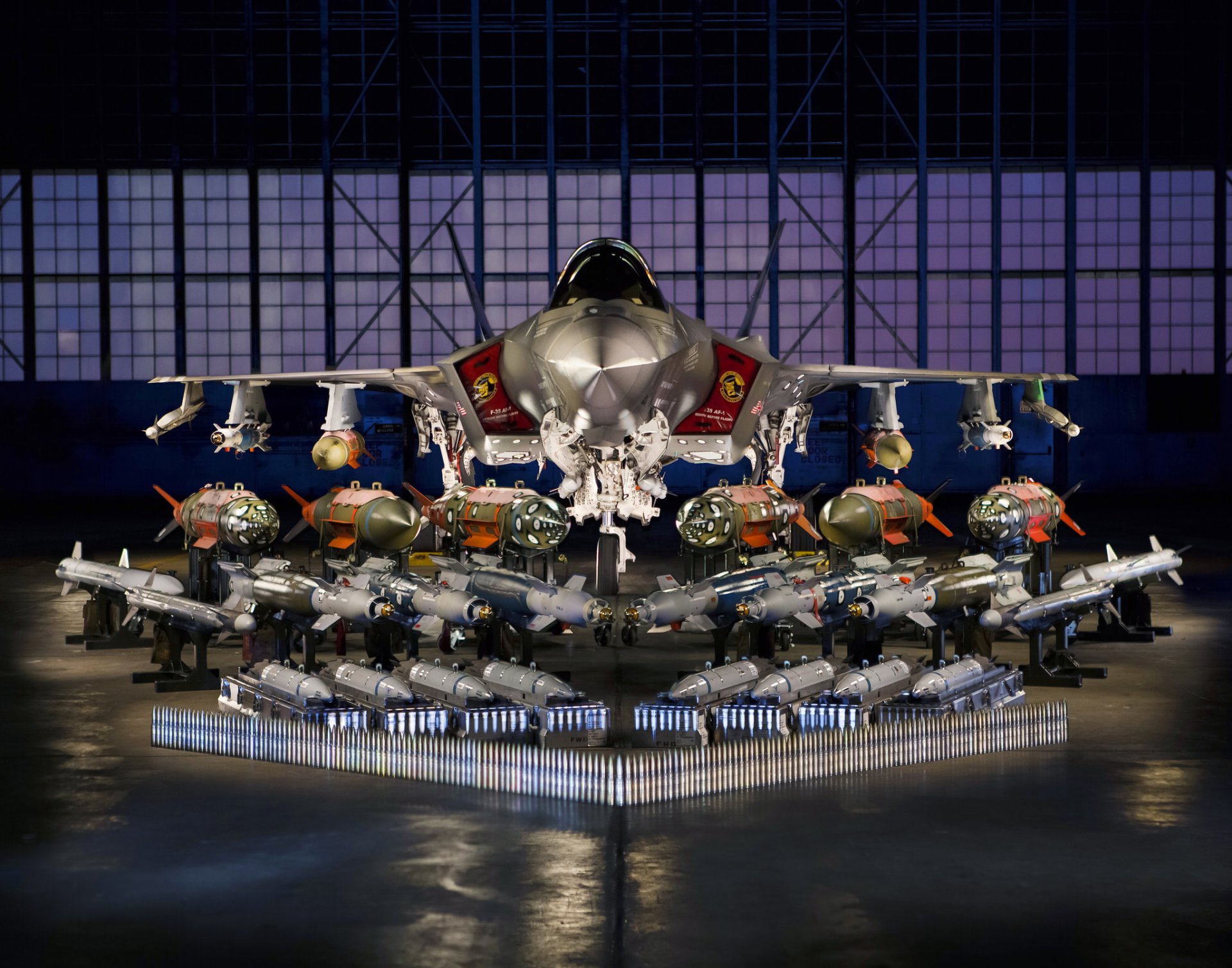 lockheed martin f-35a lightning ii caza bombardero