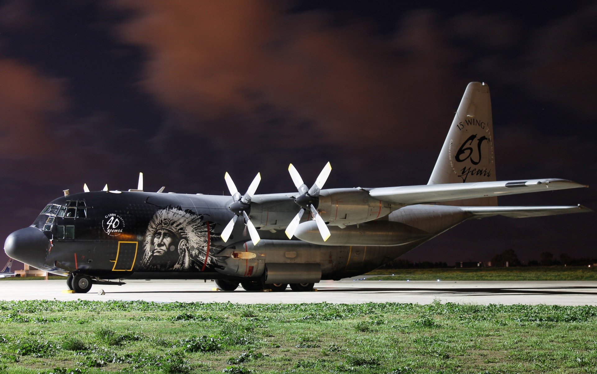 c-130 ch-13 aereo da trasporto militare aeroporto