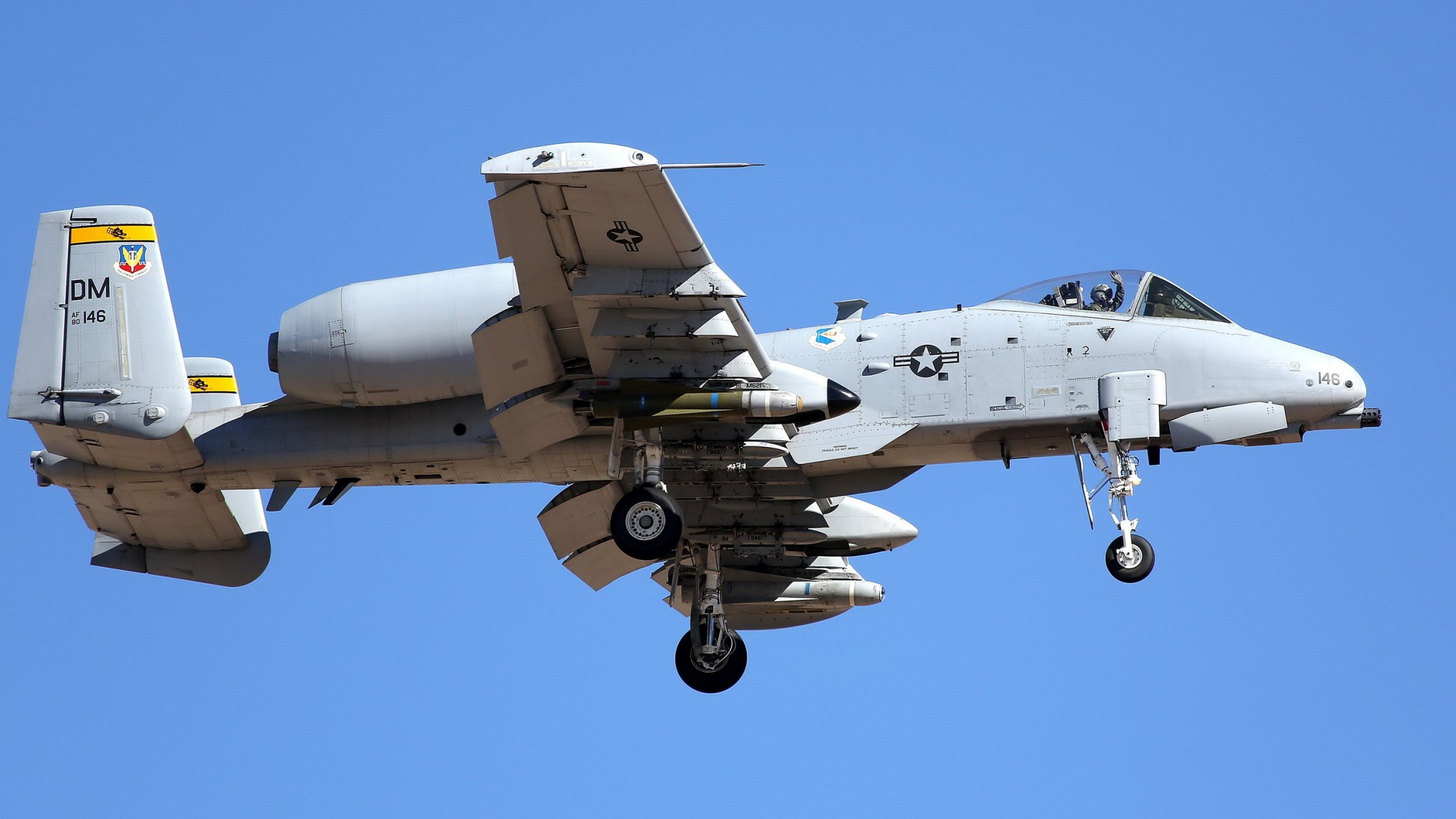 avión aviación a-10c thunderbolt ii