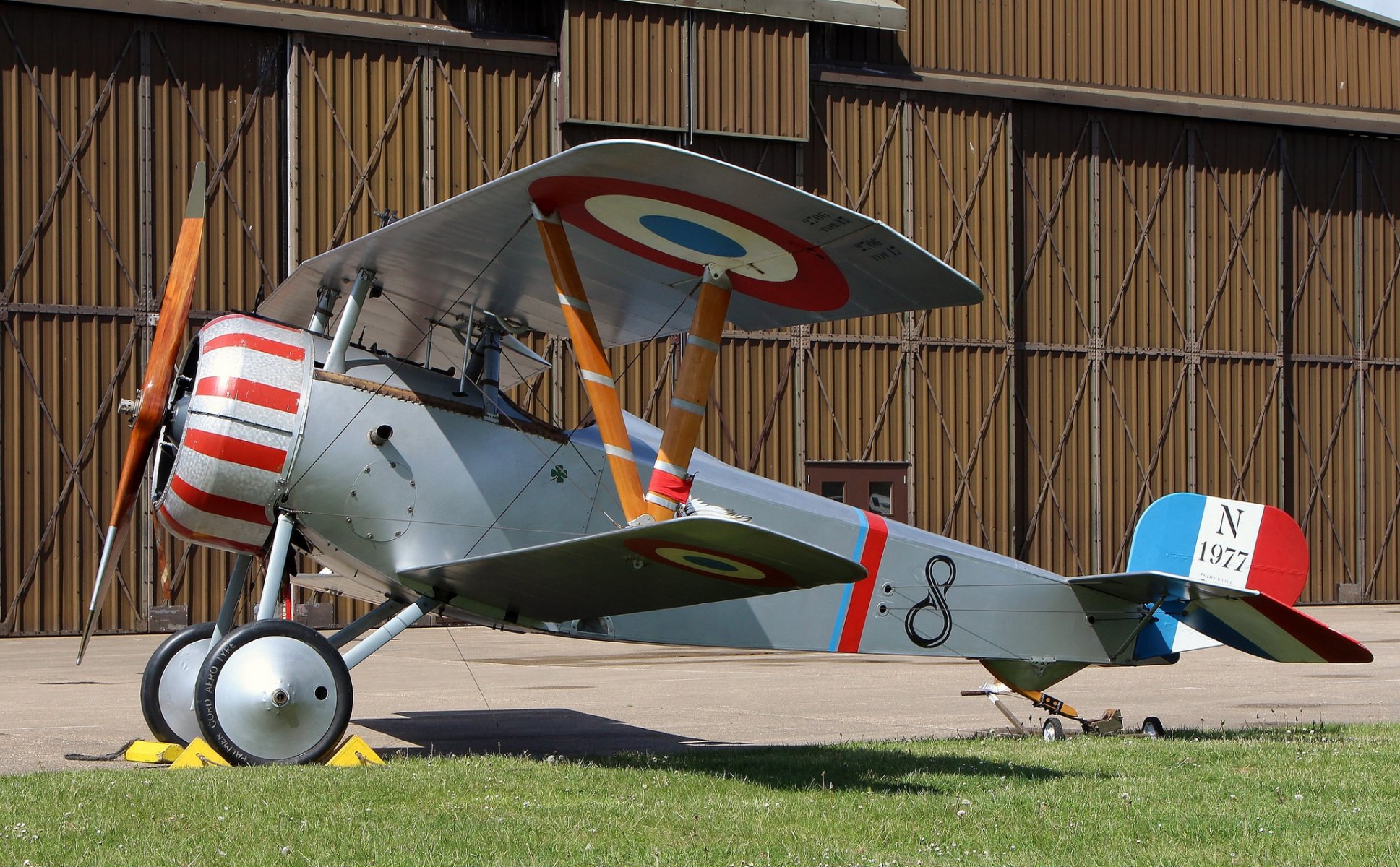 duxford réplica luchador durante primera mundial guerra