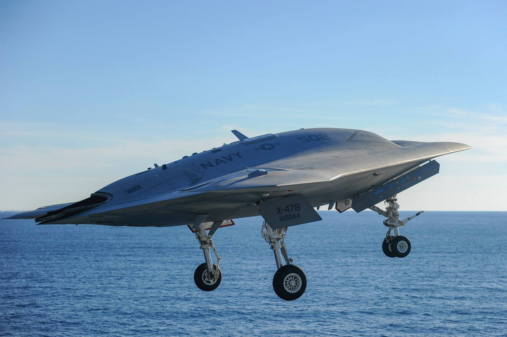 x-47b northrop grumman unmanned combattimento aereo decollo