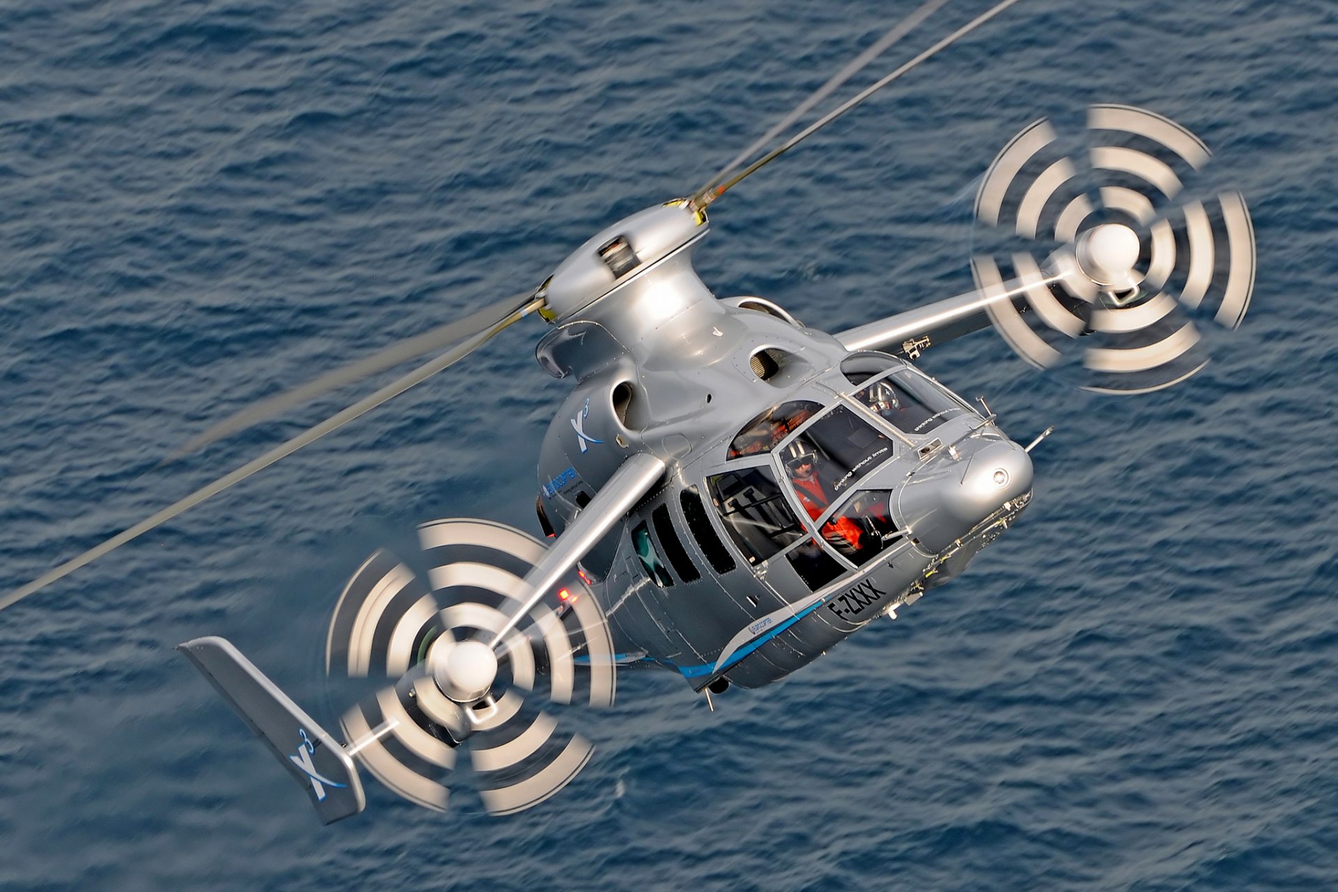 eurocopter x3 experimentell hybrid fliegen