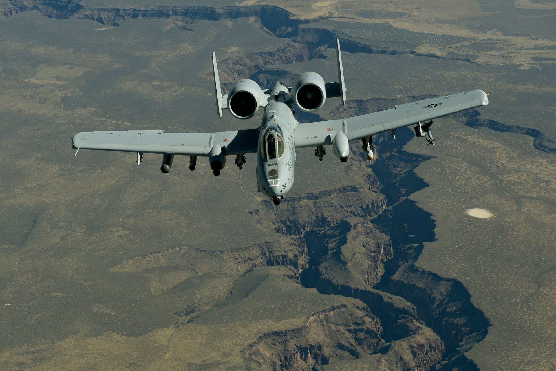 a-10 thunderbolt ii thunderbolt ii stormtrooper fliegen landschaft