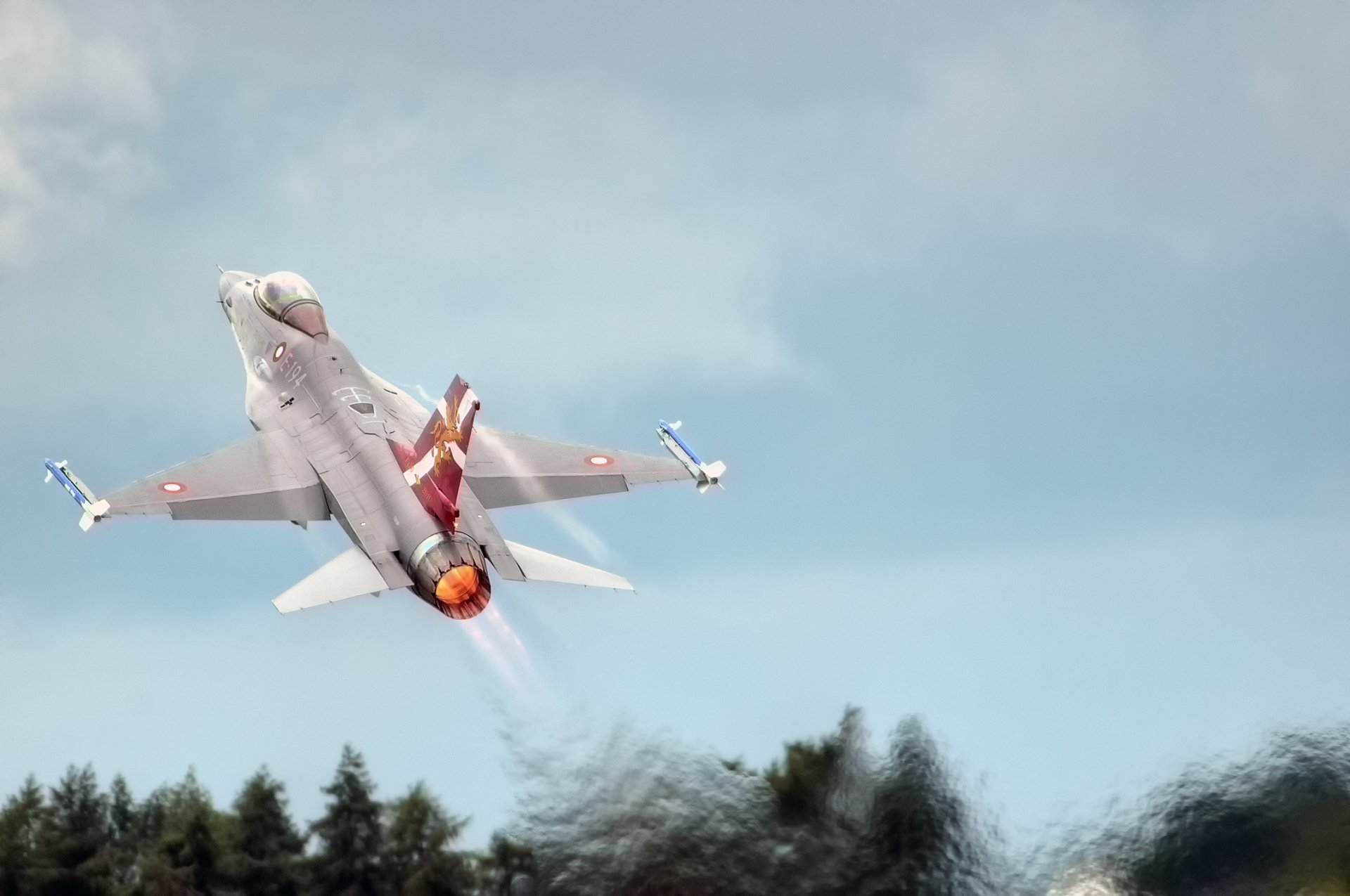 f-16c fighting falcon kampfspiel falcon kämpfer abheben himmel