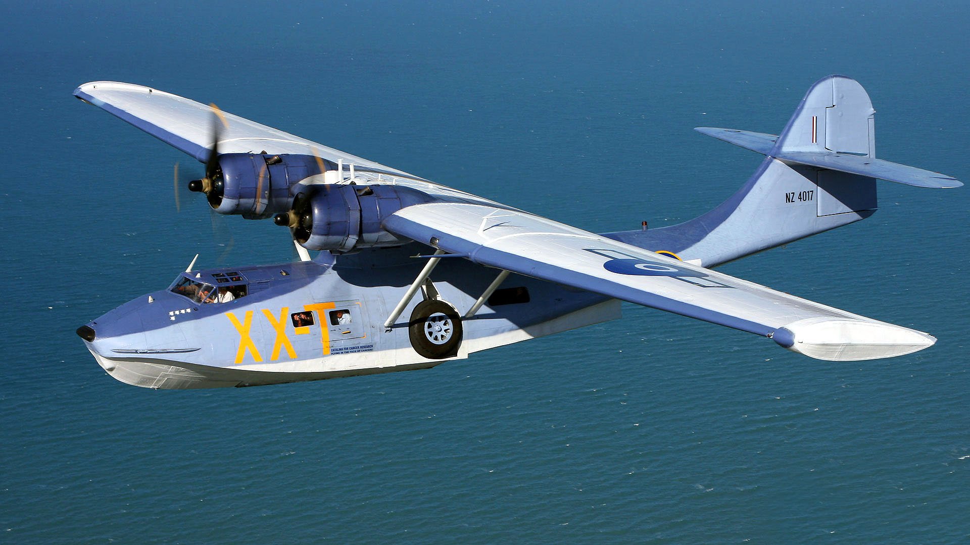 consolidé pby catalina mer vol avion hydravion