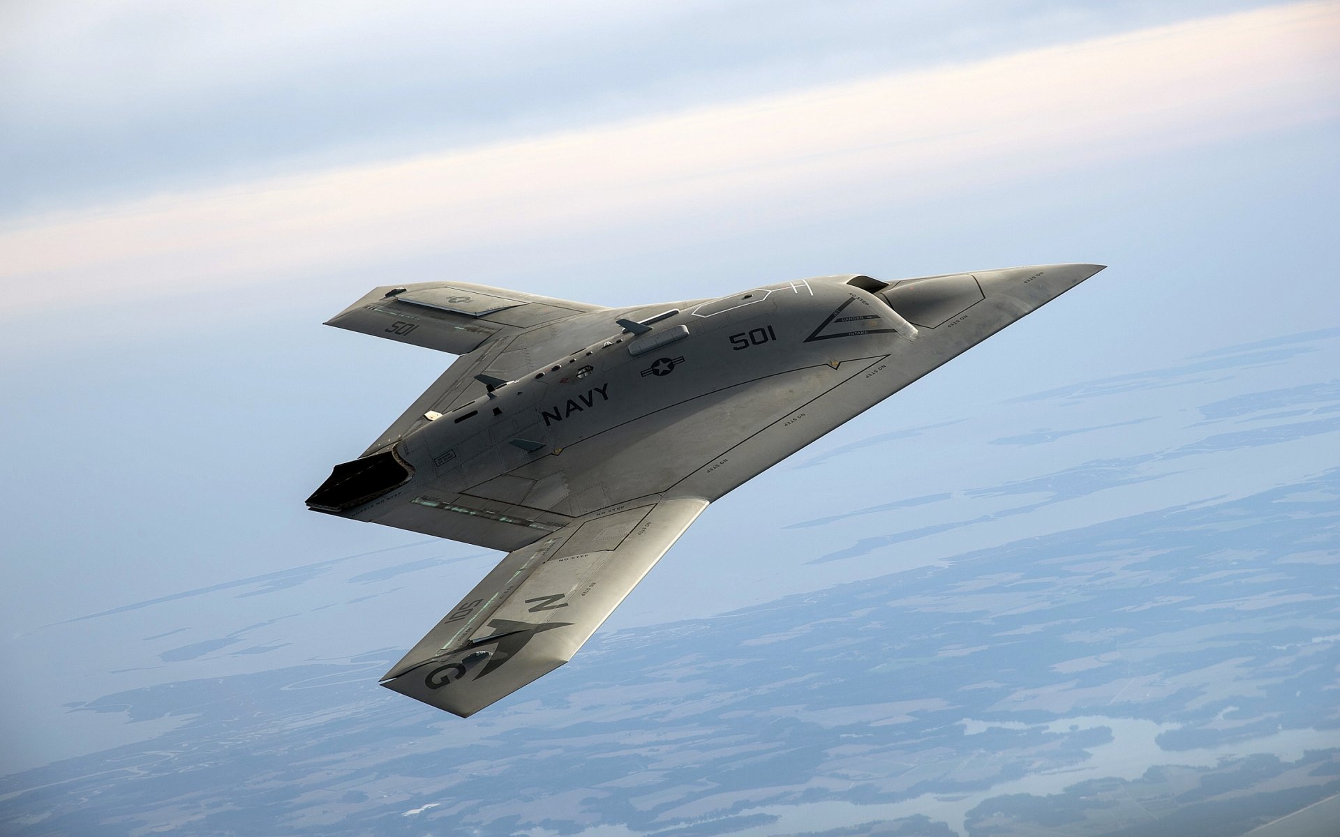 luftfahrt northrop grumman x-47b pegasus x-47 pegasus drohne unbemannte luftfahrzeuge aufklärung kampf unbemannte luftfahrzeuge himmel panorama landschaft