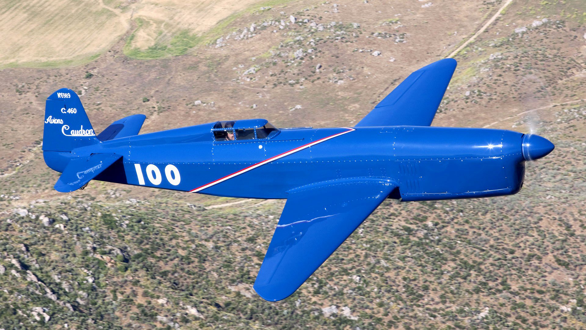 aereo pilota volo paesaggio retro