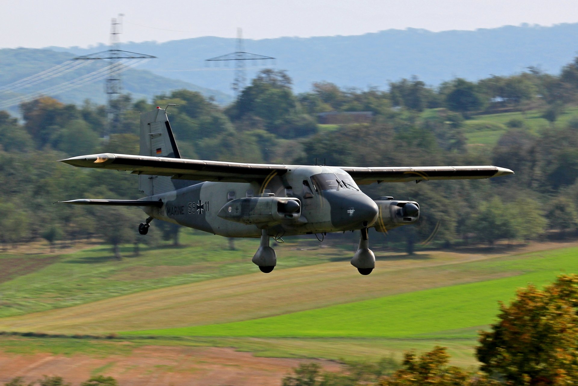 u 28d skyservant alemán ligero multiusos transporte avión