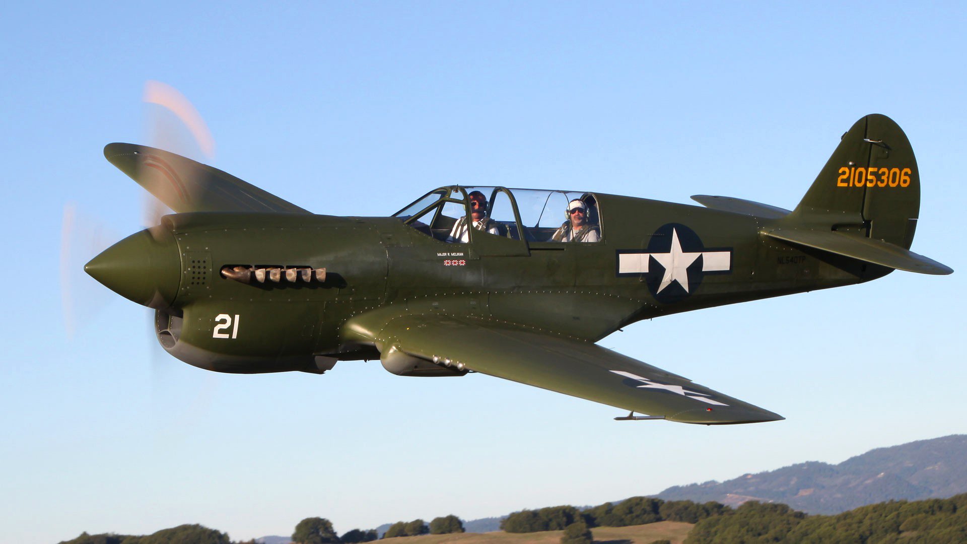 flugzeug kämpfer piloten fliegen landschaft himmel retro