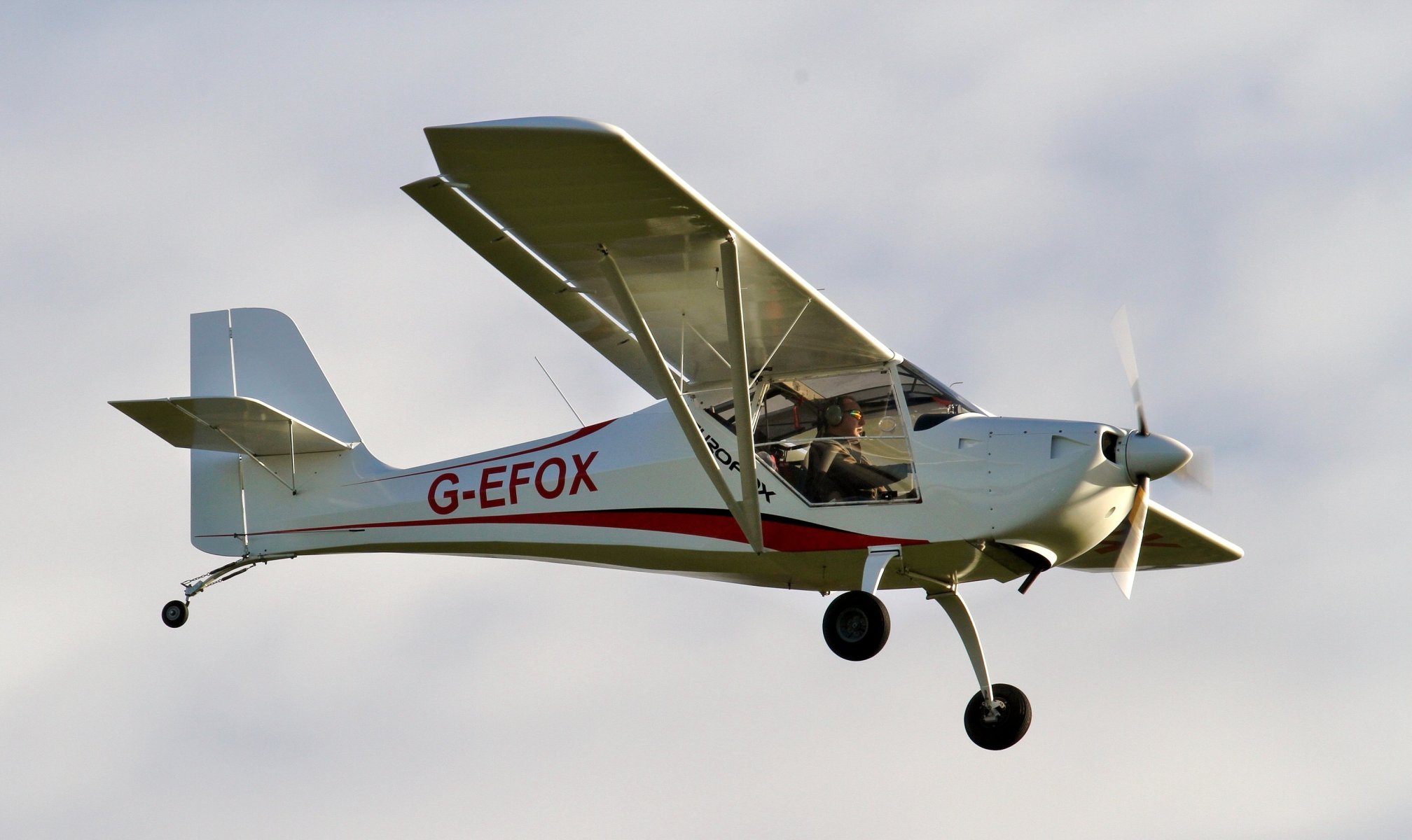 ky lightweight single-engined double plane aeropro eurofox 912