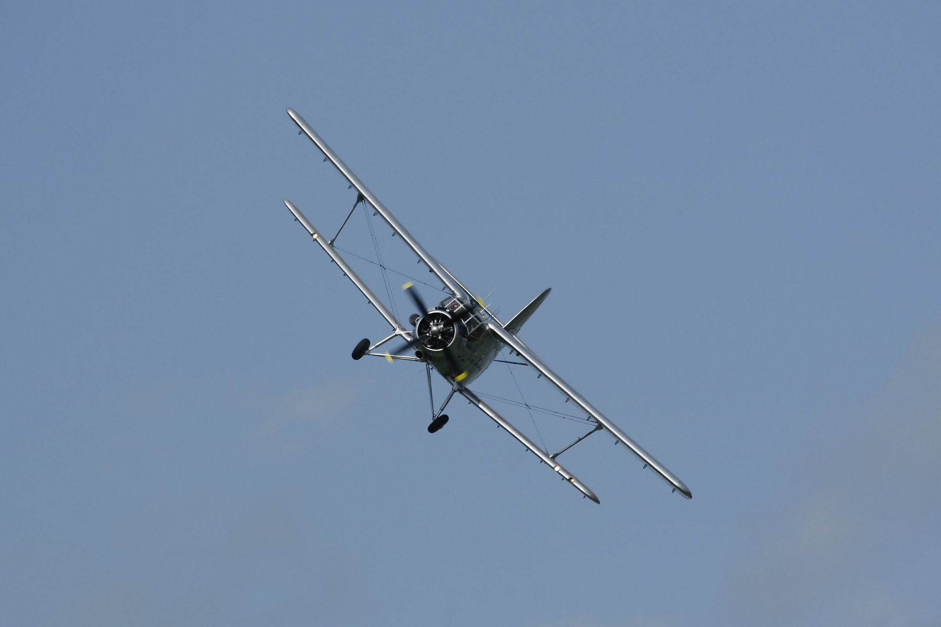 antonov an-2 multi-purpose plane biplane sky