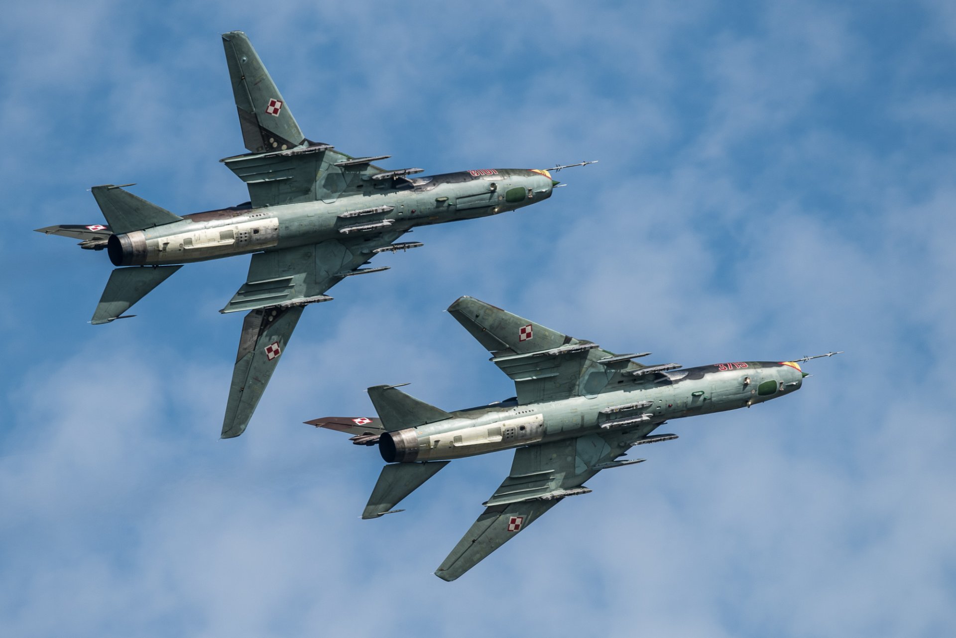 su-22 caza bombardero vuelo