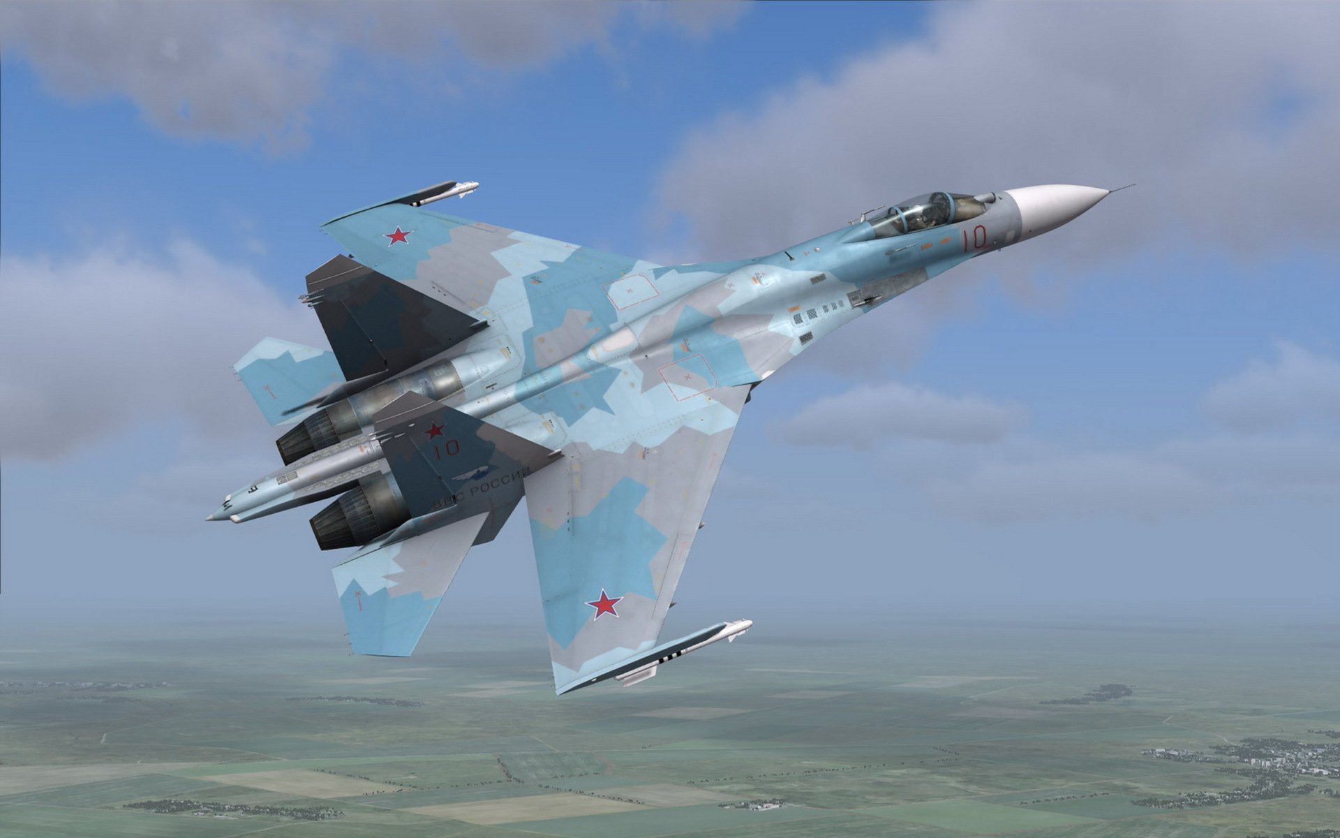 su-27 avión armas