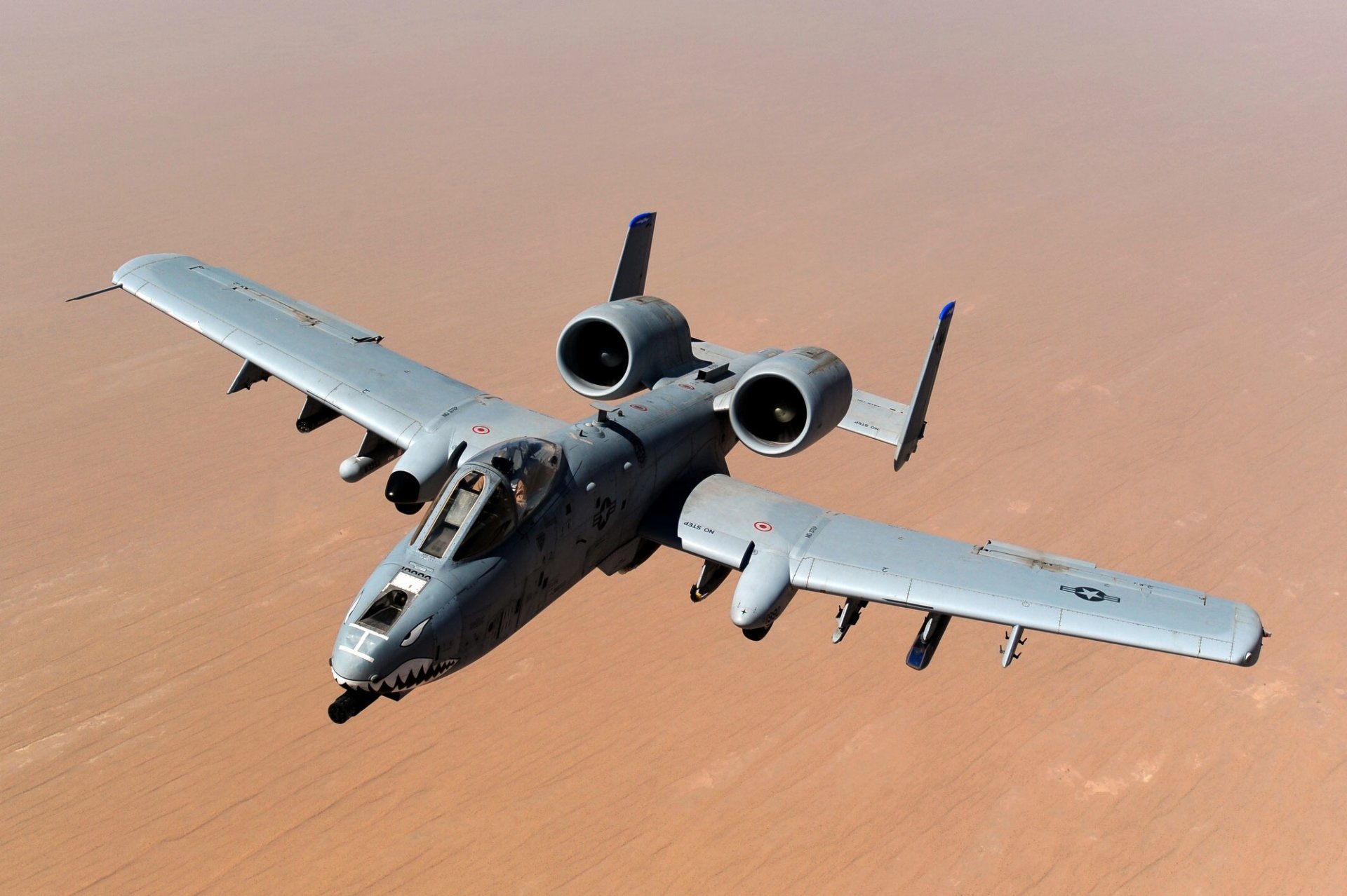 a-10 thunderbolt ii flug erde