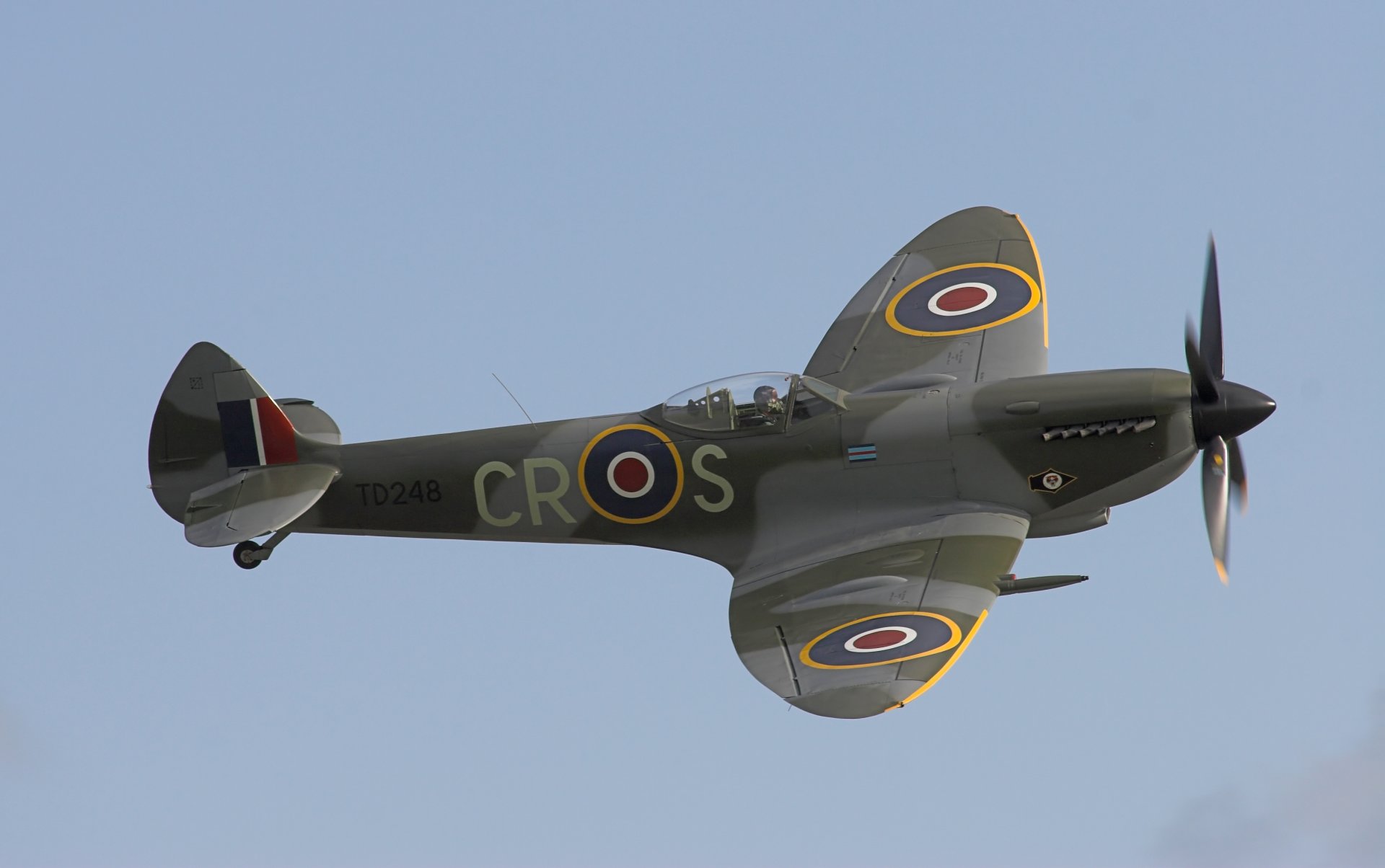 supermarine spitfire caza británico de la segunda guerra mundial fuerza aérea británica