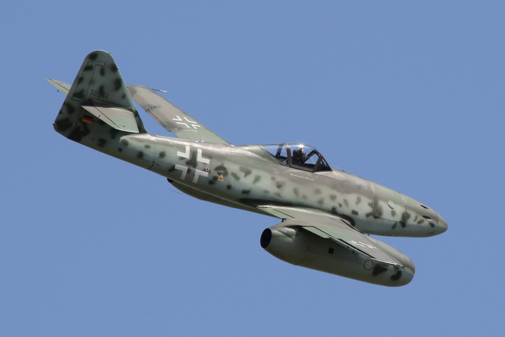 messerschmitt me.262 jet da caccia bombardiere aereo da ricognizione della seconda guerra mondiale