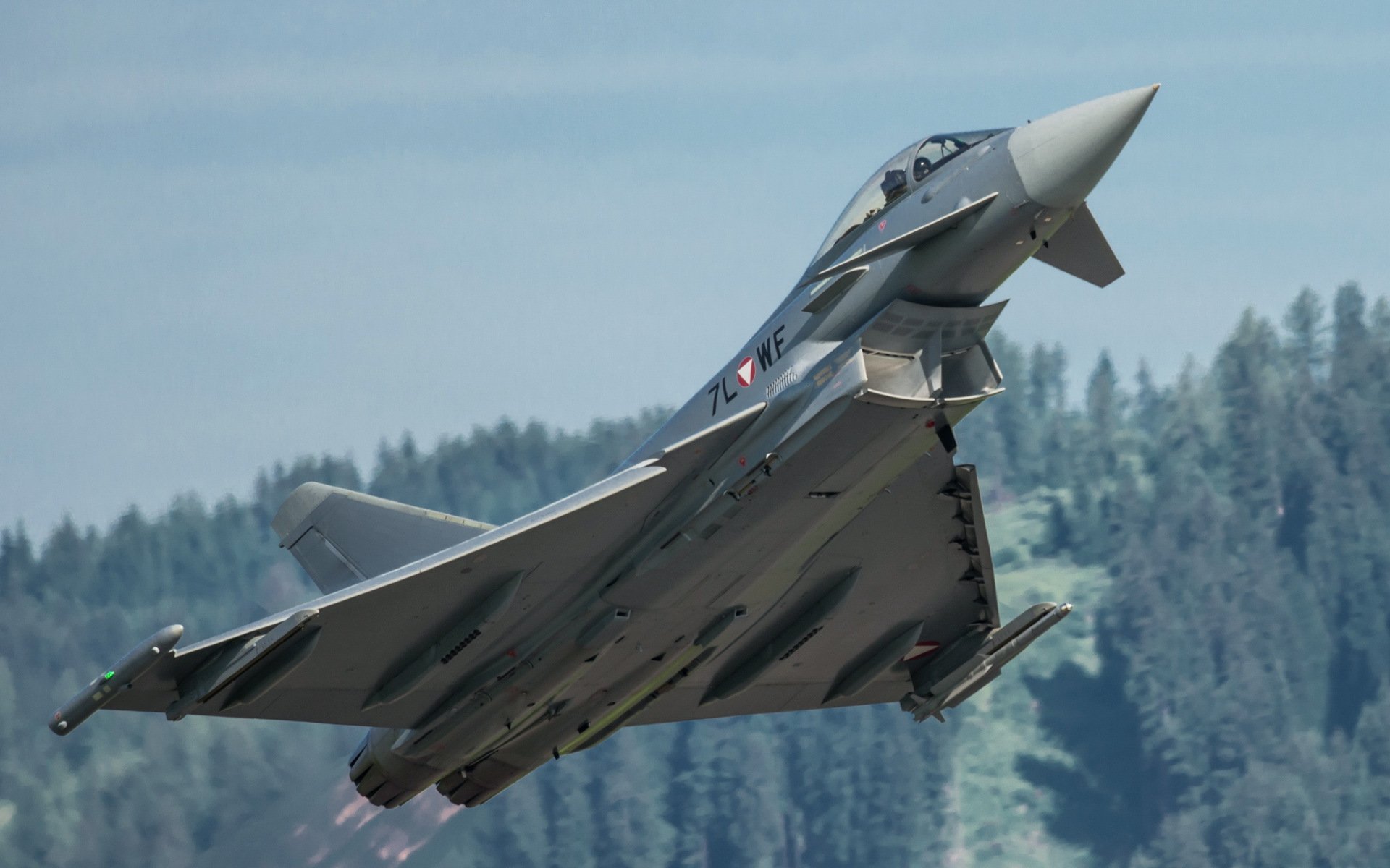 austriacki eurofighter typhoon samolot broń