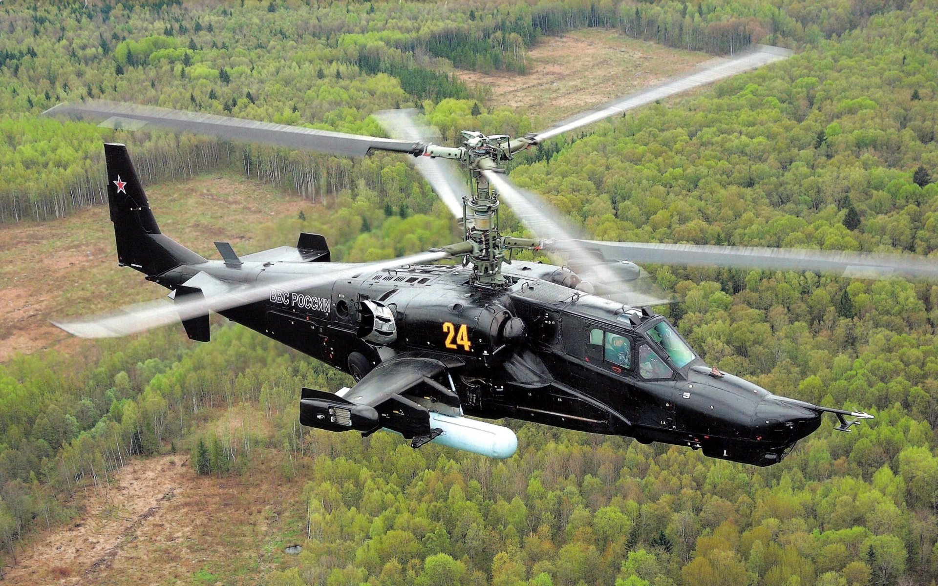 ka-50 squalo nero hokum elicottero d attacco dell aeronautica russa