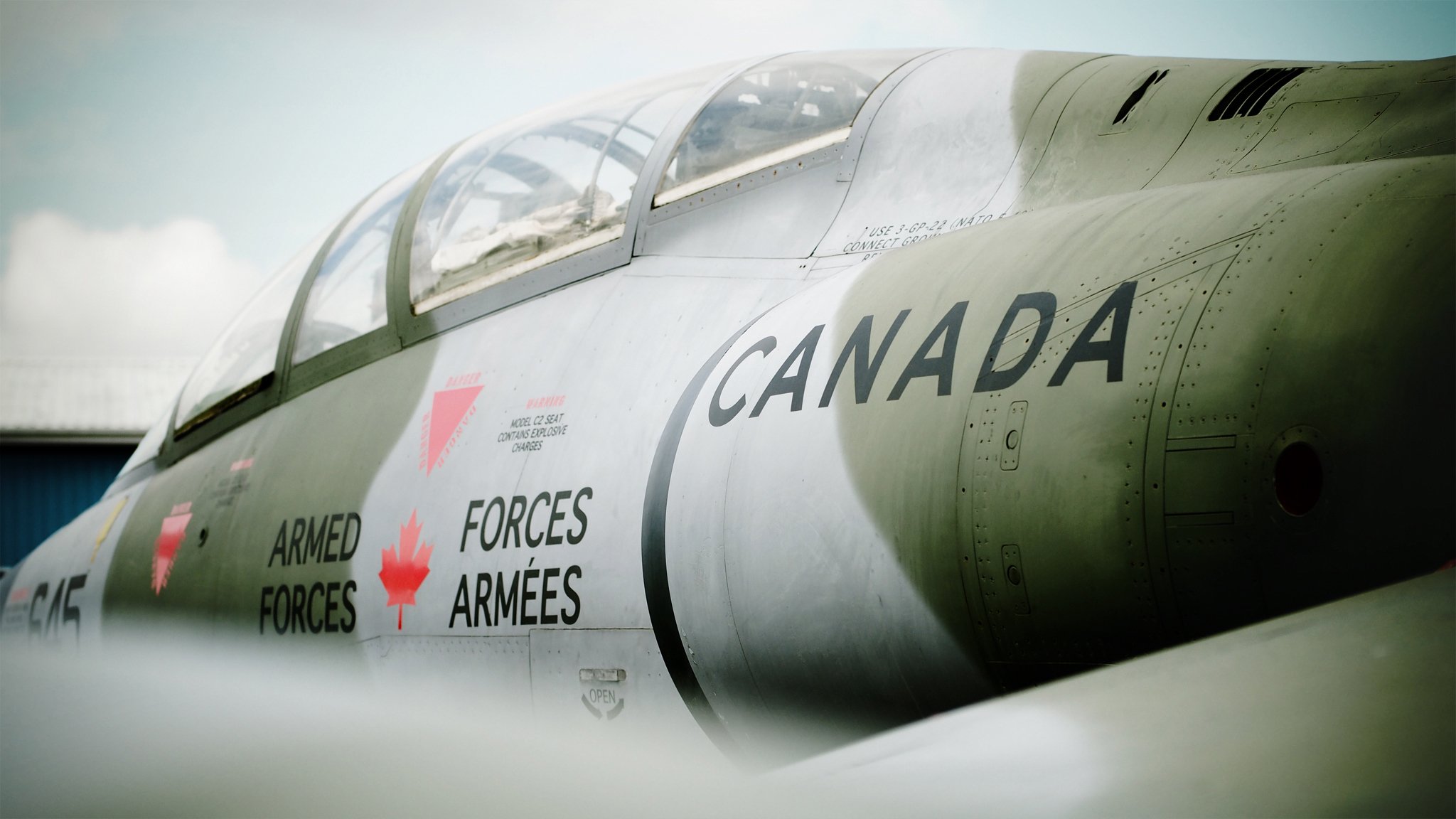 lockheed-104d cf combattente museo dell aviazione canadese