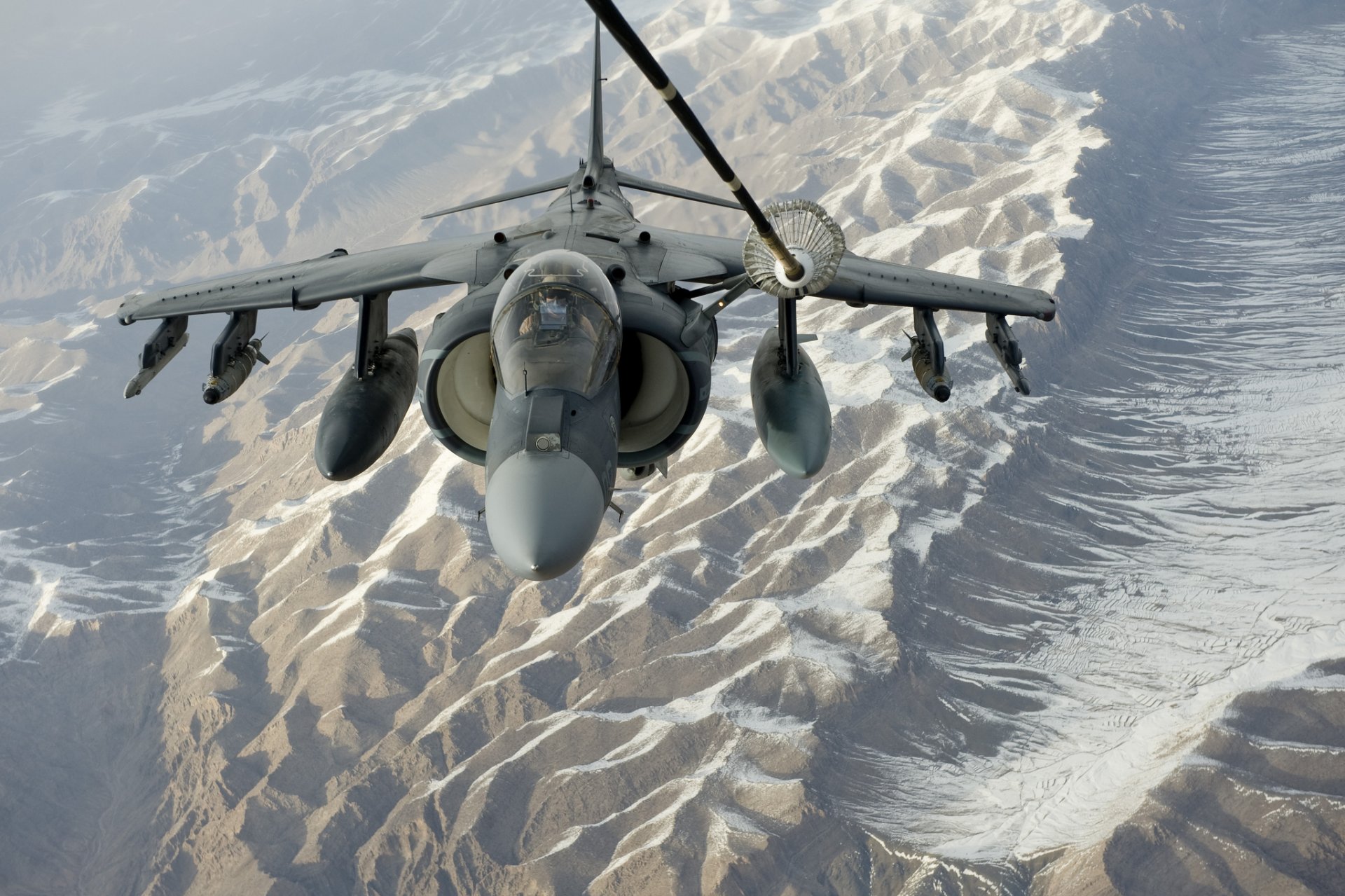 mcdonnell douglas av-8b harrier ii harrier ii stormtrooper ravitaillement en vol vol