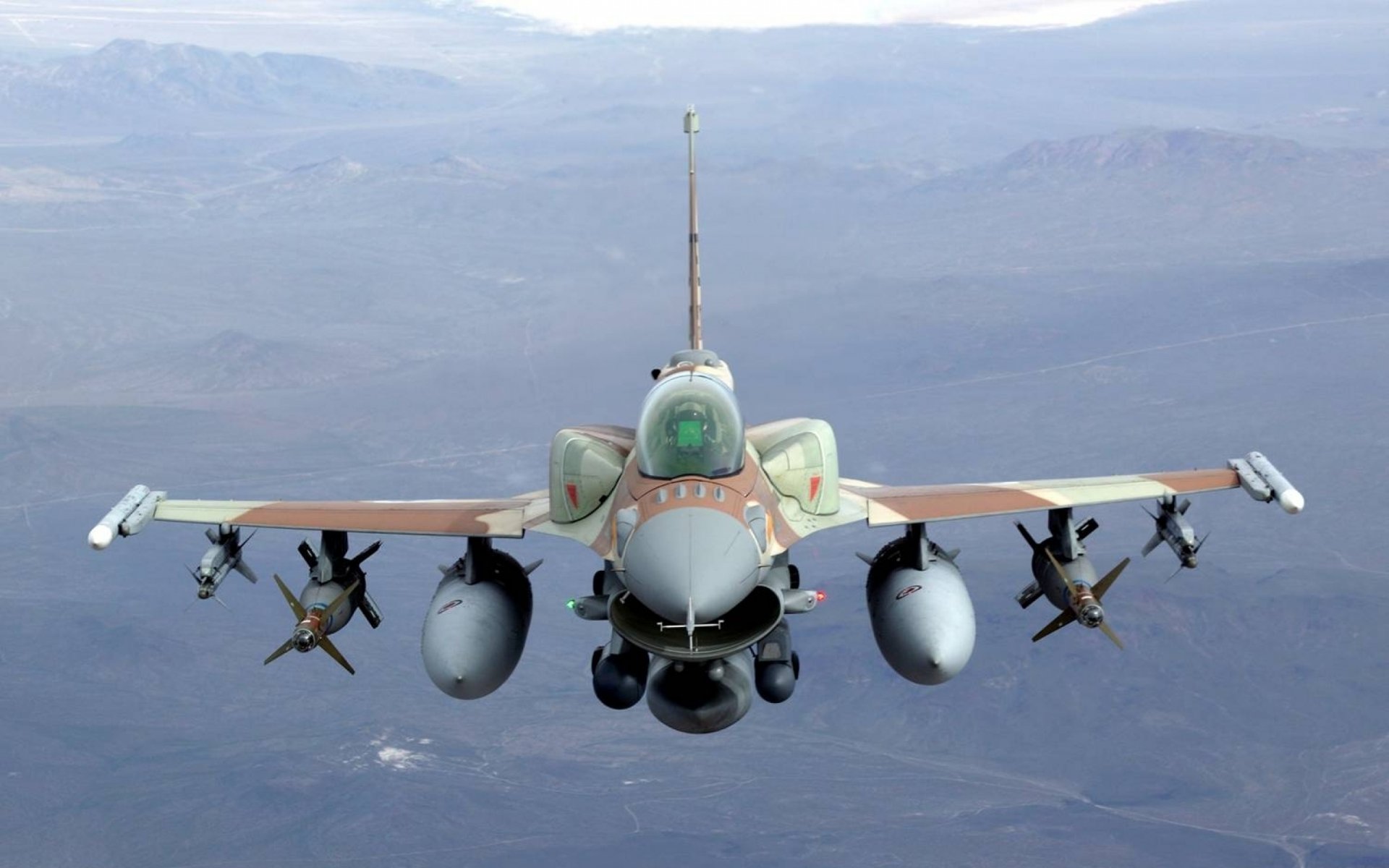 f16 fighting falcon jets luft-zu-luft-raketen bomben