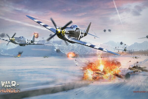 Juego war thunder. Un luchador en la guerra