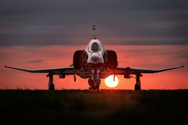 Mcdonnell douglas arrive à l atterrissage