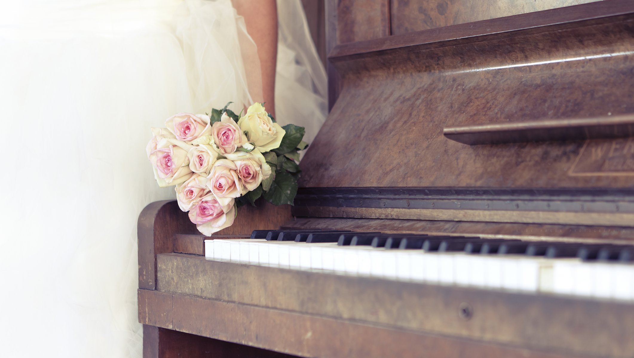 piano touches bouquet