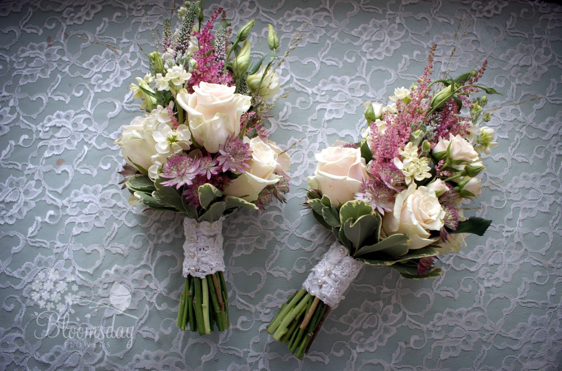 bouquet composition roses fleurs