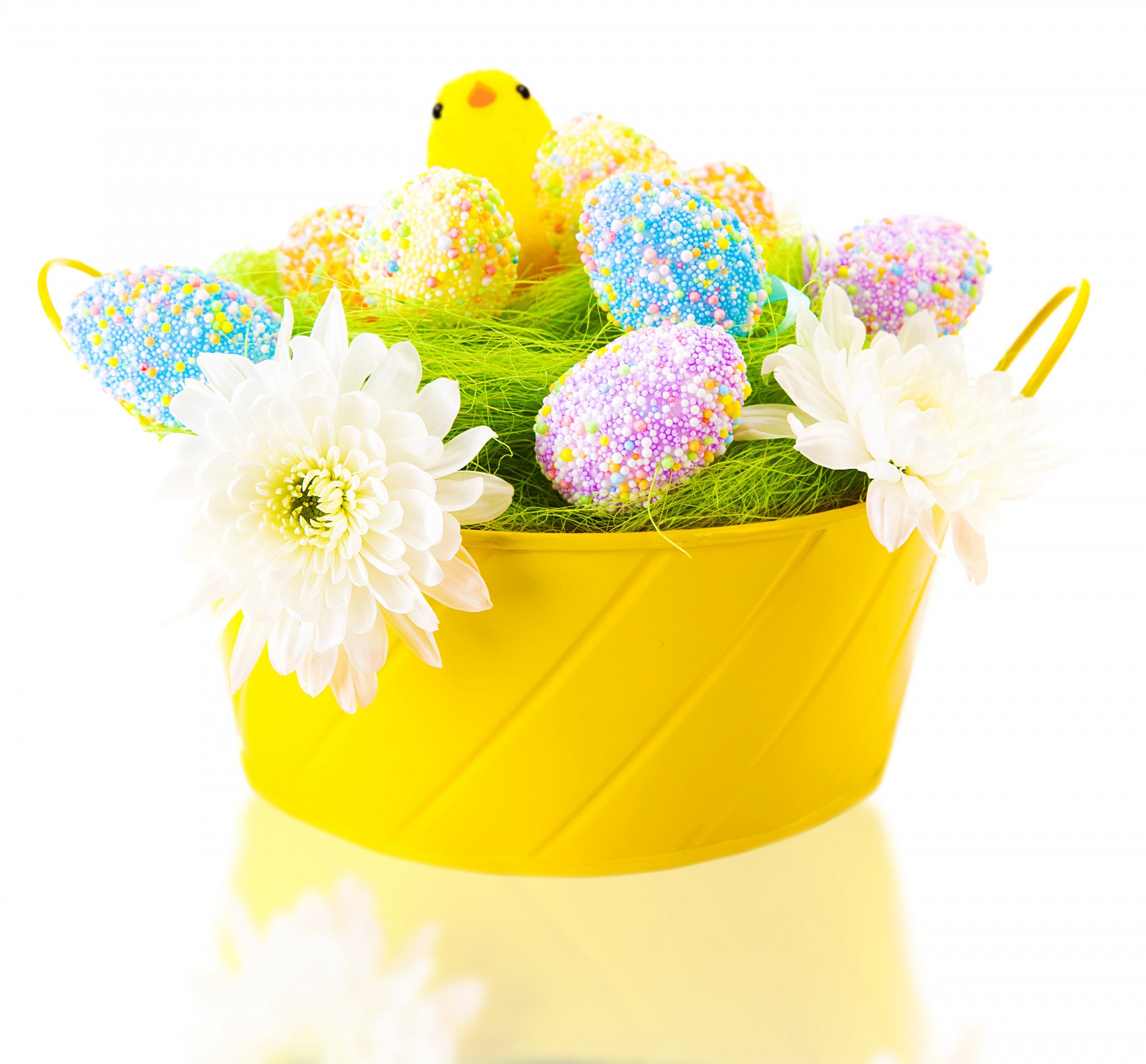 easter eggs flower