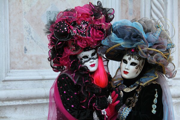 Masques du carnaval de Venise