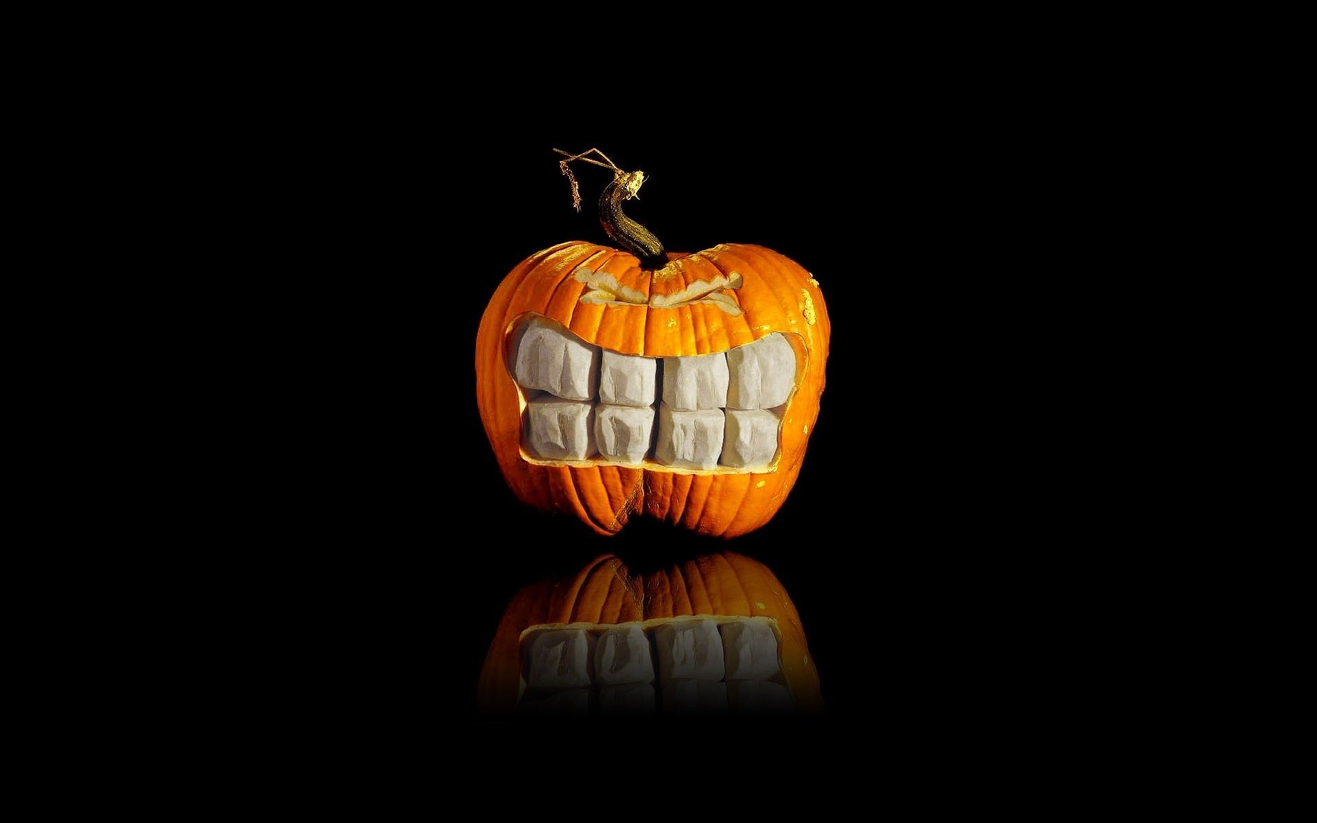 hellouin pumpkin holiday teeth